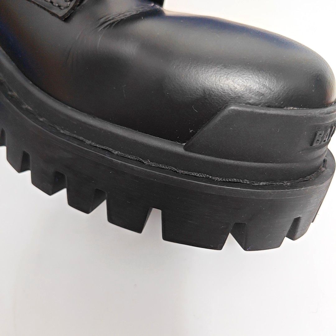 Balenciaga Balenciaga Leather Lug Sole Boots 39 Size US 6 / EU 39 - 8 Thumbnail