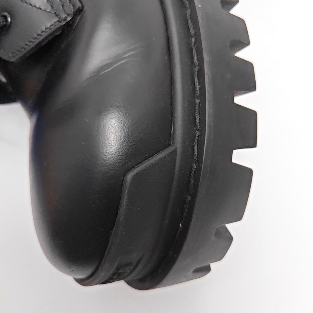 Balenciaga Balenciaga Leather Lug Sole Boots 39 Size US 6 / EU 39 - 7 Thumbnail