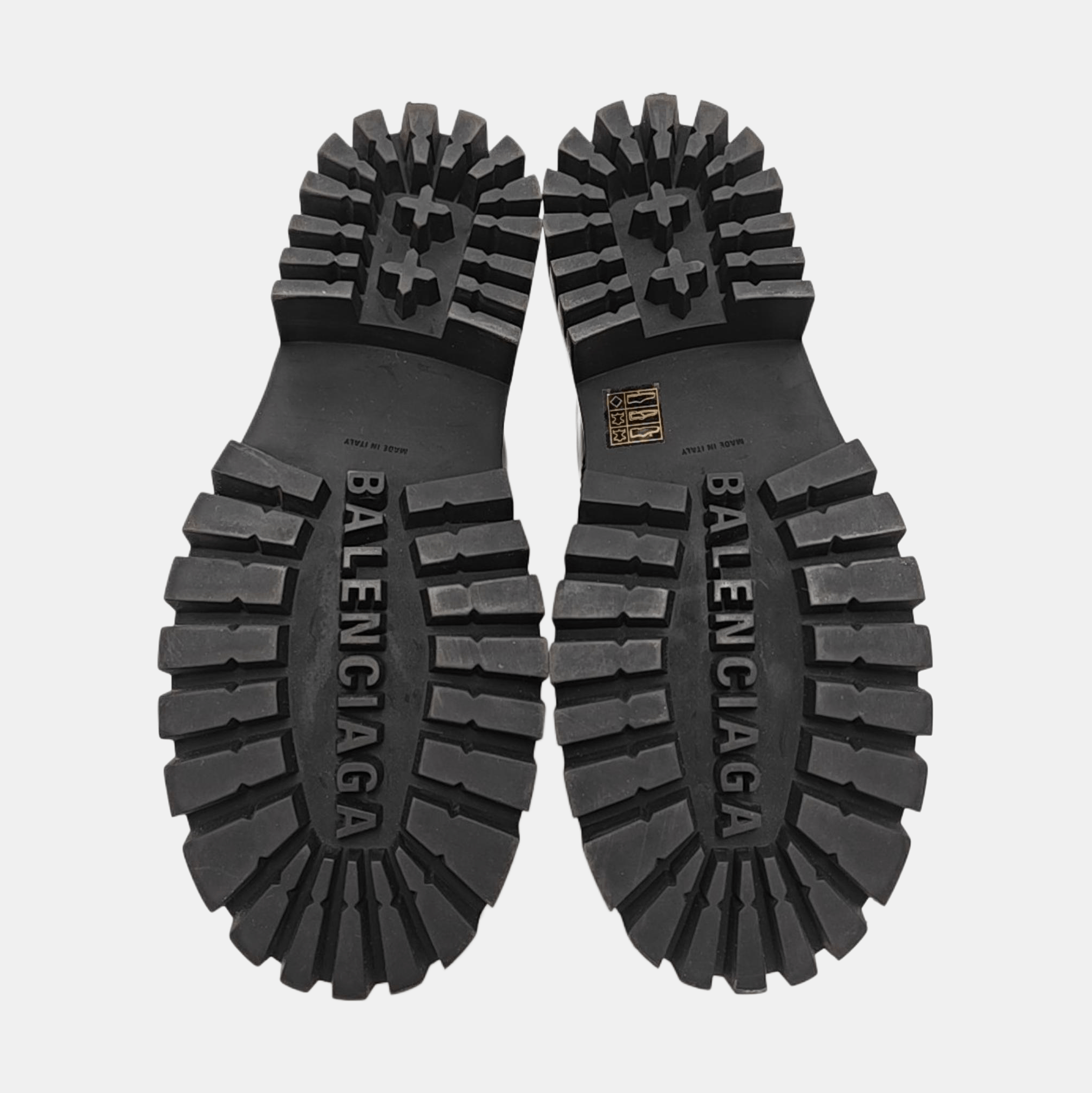 Balenciaga Balenciaga Leather Lug Sole Boots 39 Size US 6 / EU 39 - 5 Thumbnail