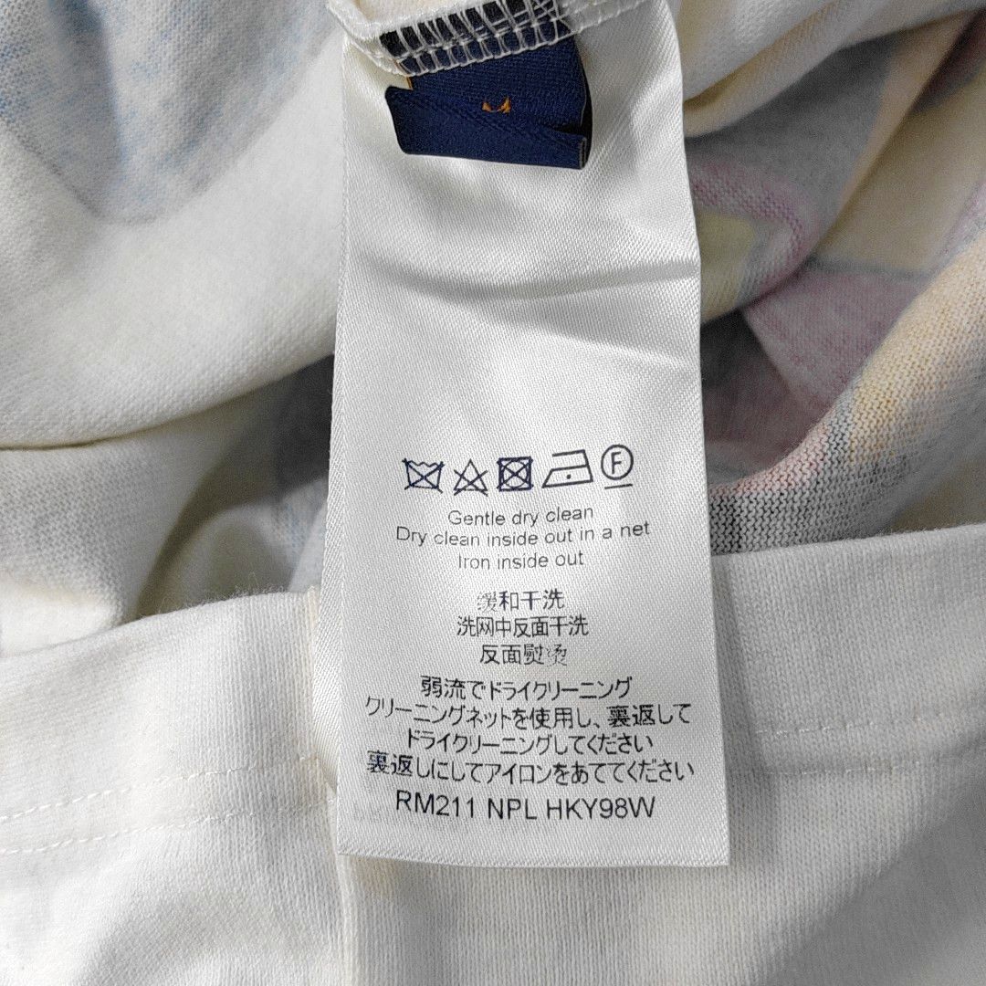 Louis Vuitton Louis Vuitton Graphic Logo Print T-Shirt Size M Size US M / EU 48-50 / 2 - 4 Thumbnail