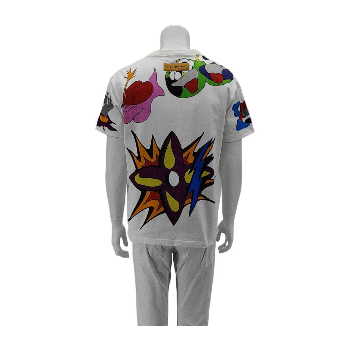 Louis Vuitton Louis Vuitton Graphic Logo Print T-Shirt Size M Size US M / EU 48-50 / 2 - 2 Thumbnail