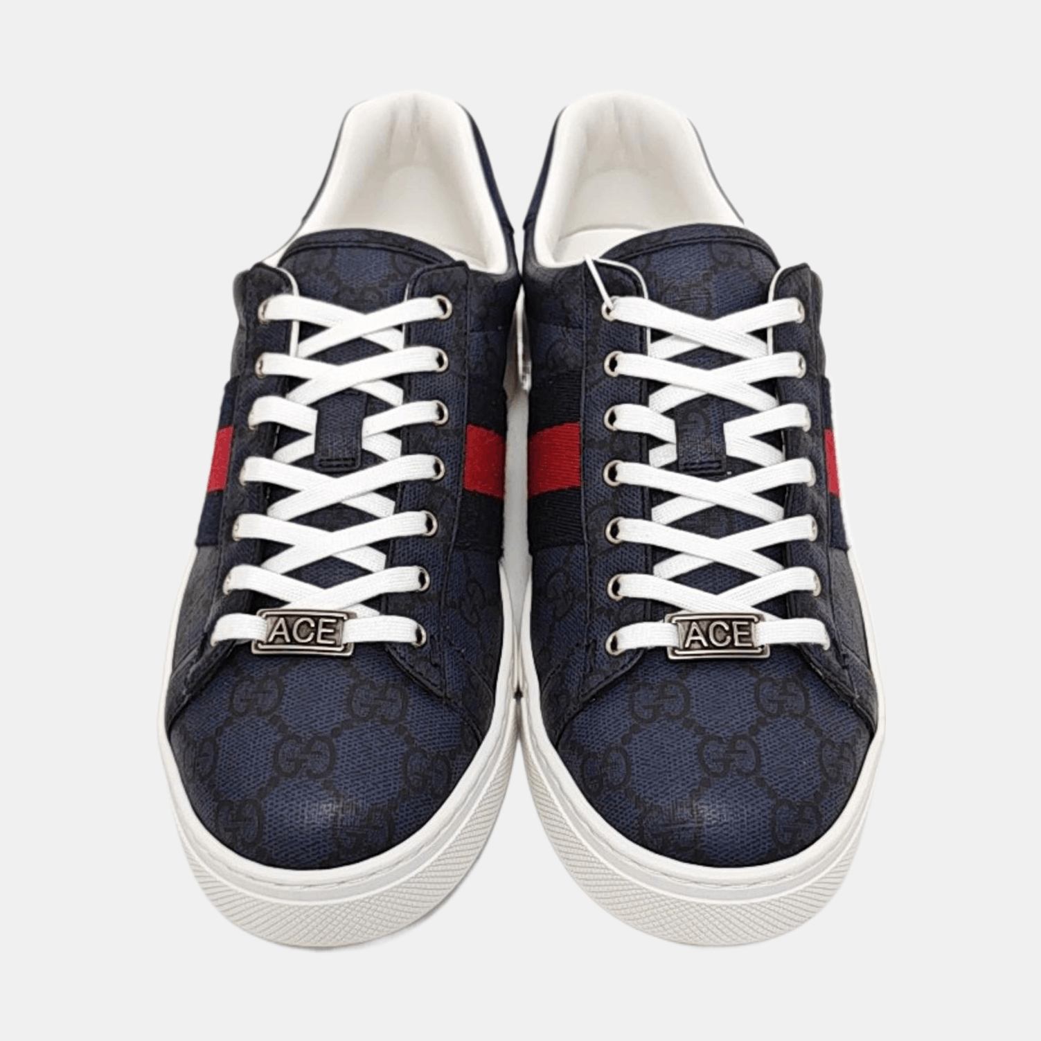 Gucci Gucci GG Supreme Ace Web Sneakers Size 40 Size US 7 / EU 40 - 3 Thumbnail