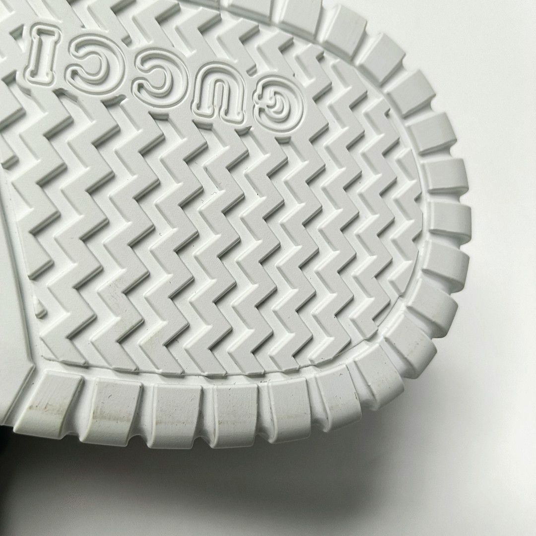 Gucci Gucci White Leather Sneakers 45 Size US 12 / EU 45 - 10 Thumbnail