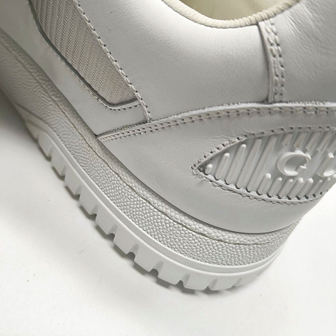 Gucci Gucci White Leather Sneakers 45 Size US 12 / EU 45 - 7 Thumbnail