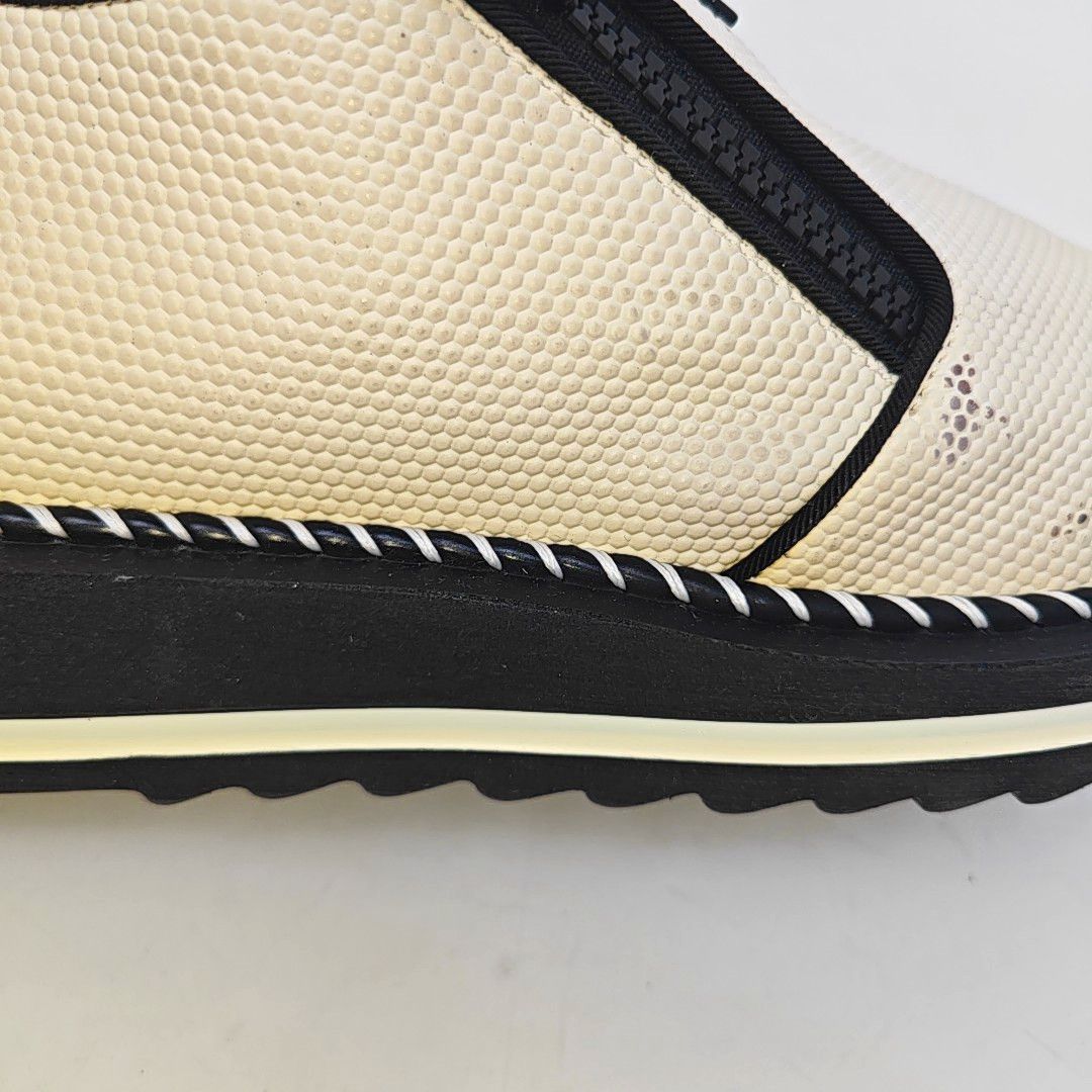 Giuseppe Zanotti Giuseppe Zanotti White Leather Low-Top Sneakers 40 Size US 7 / EU 40 - 8 Thumbnail