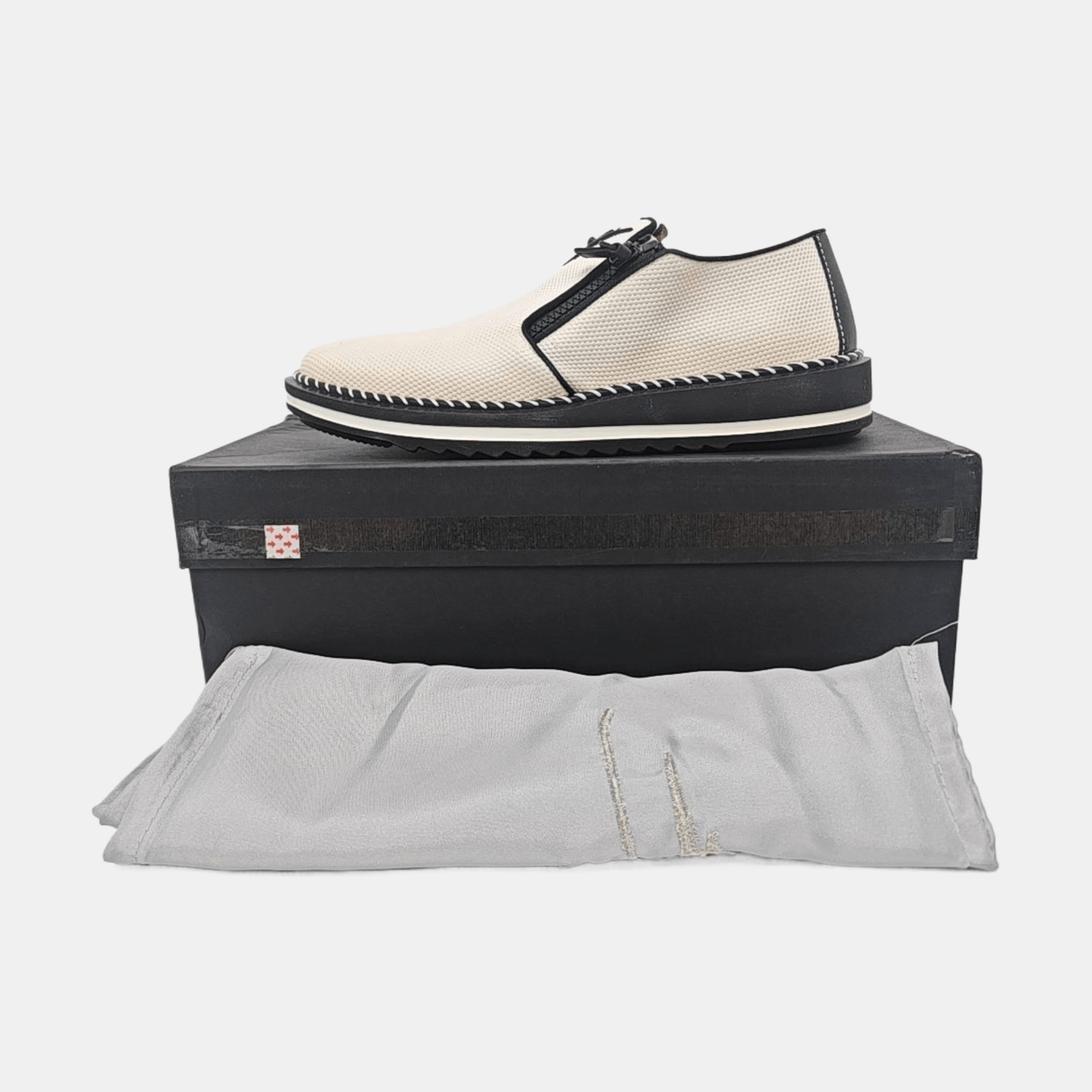 Giuseppe Zanotti Giuseppe Zanotti White Leather Low-Top Sneakers 40 Size US 7 / EU 40 - 6 Thumbnail