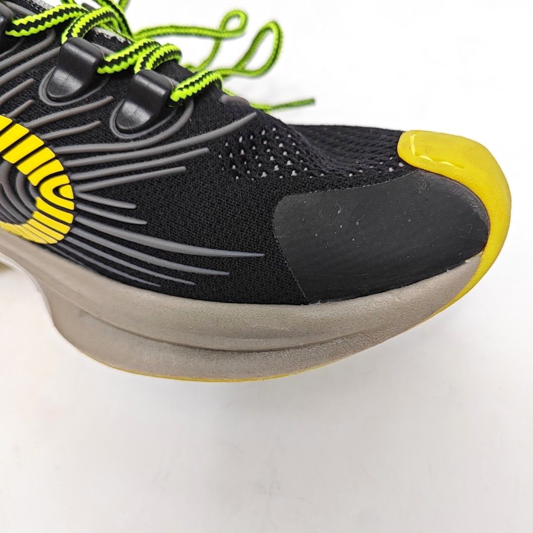 Gucci Gucci Black & Yellow Gucci Run Low-Top Sneakers EU 41.5 Size US 8.5 / EU 41-42 - 7 Thumbnail