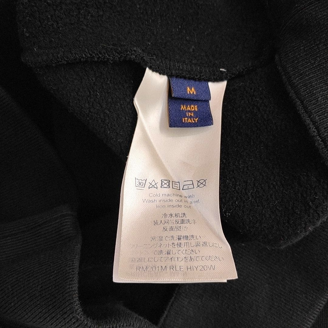 Louis Vuitton Louis Vuitton Blue Logo Cotton Sweatshirt M Size US M / EU 48-50 / 2 - 4 Thumbnail