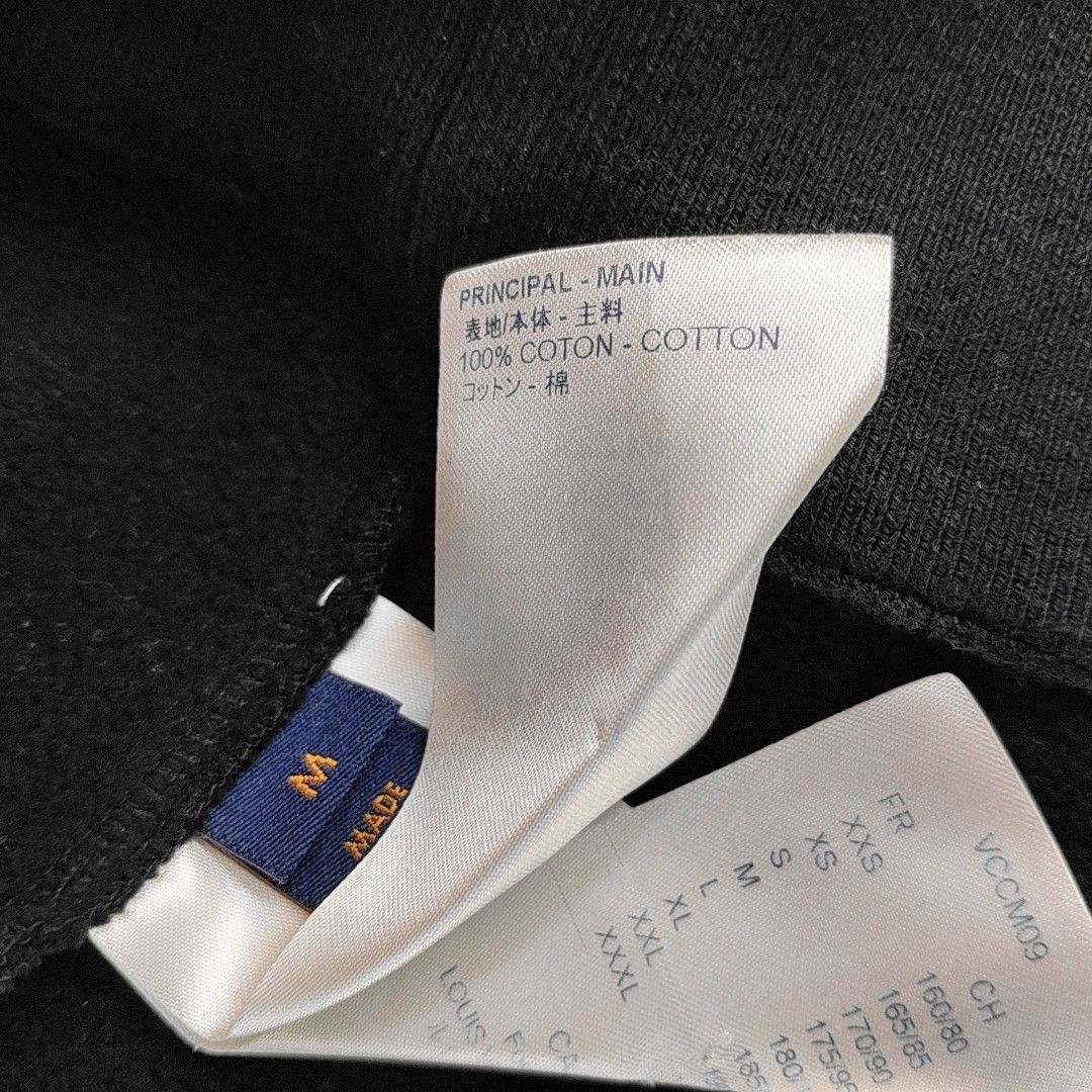 Louis Vuitton Louis Vuitton Blue Logo Cotton Sweatshirt M Size US M / EU 48-50 / 2 - 3 Thumbnail