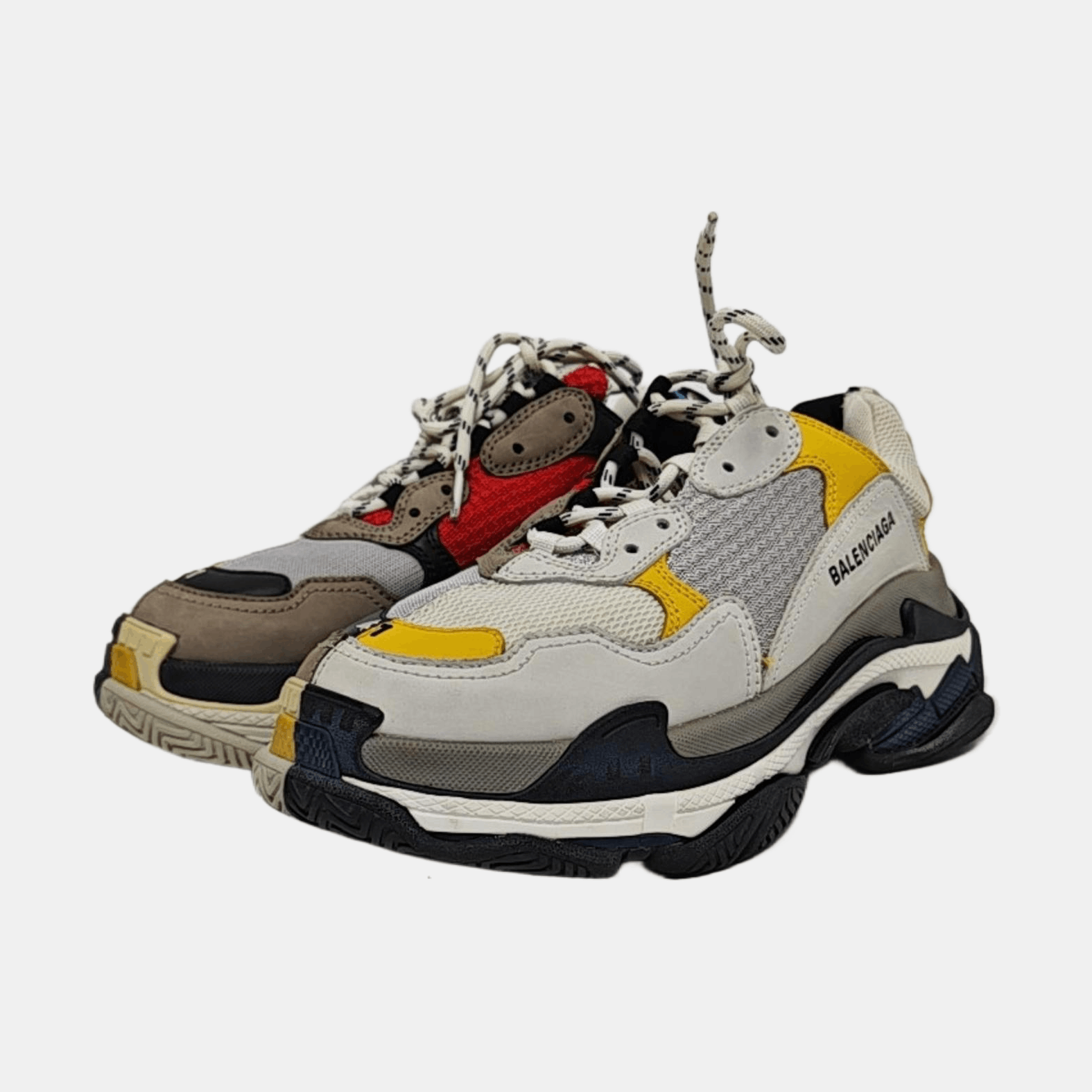 Balenciaga Balenciaga Multi-Color Triple S Sneakers 41 Size US 8 / EU 41 - 2 Thumbnail