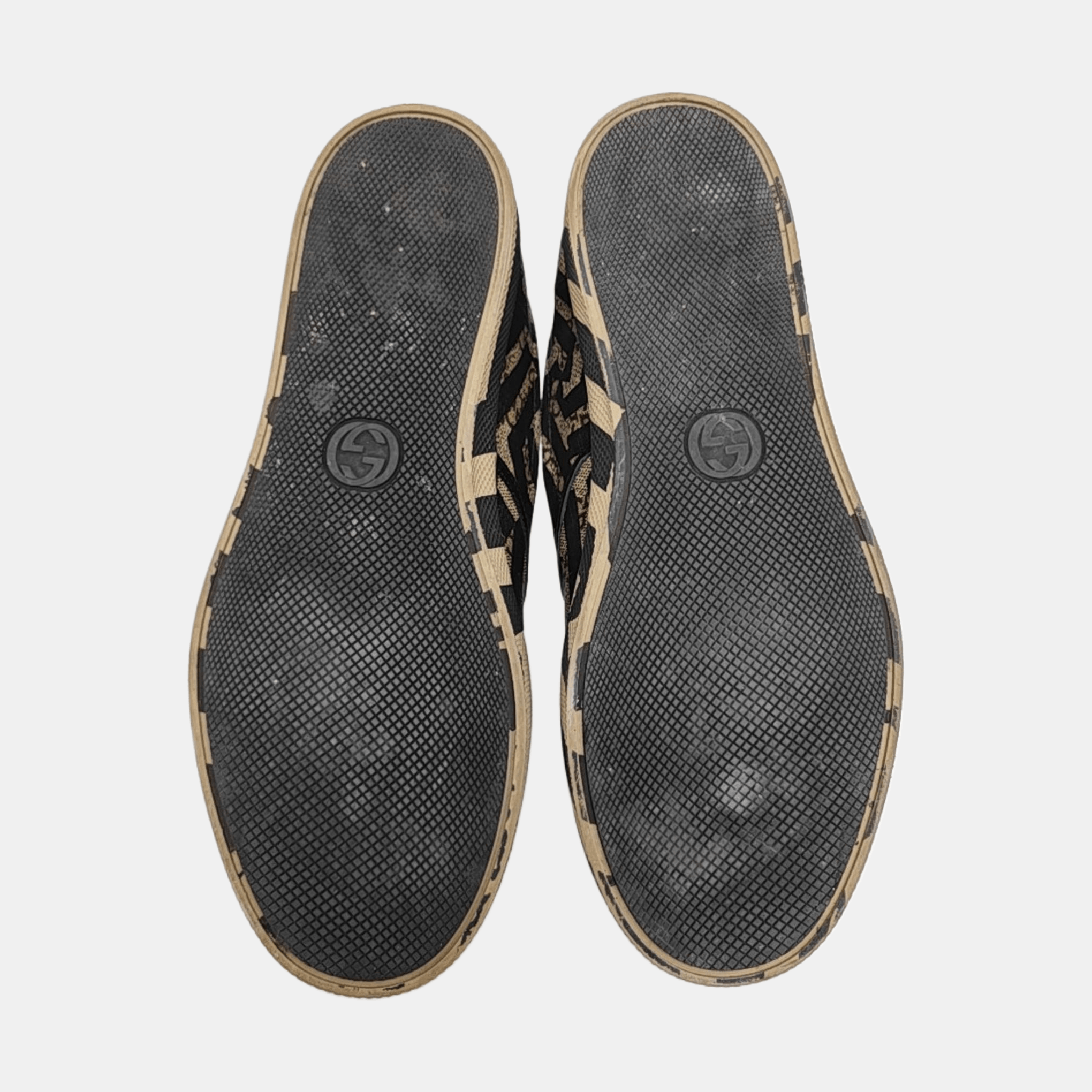 Gucci Gucci Geometric Logo Slip-On Sneakers Size 7 Size US 8 / EU 41 - 5 Thumbnail