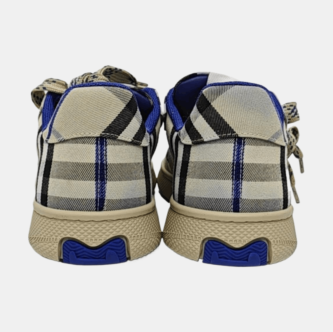 Burberry Burberry Vintage Check Fabric Sneakers 39 Size US 6 / EU 39 - 4 Thumbnail