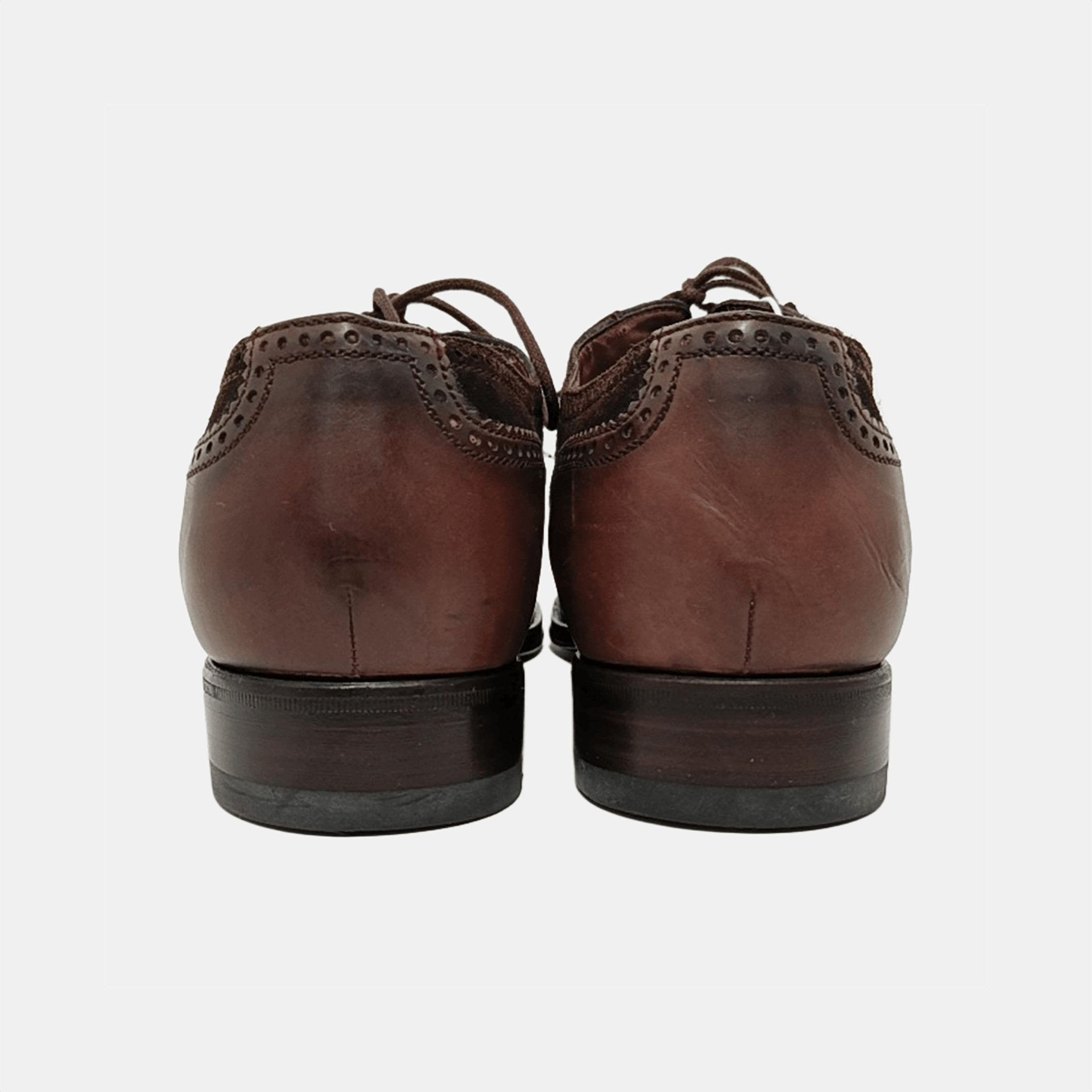 Gucci GUCCI Leather Brogue Formal Shoes 41 Size US 8 / EU 41 - 4 Thumbnail