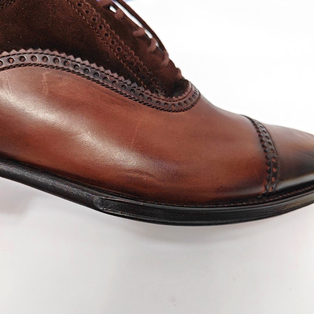 Gucci GUCCI Leather Brogue Formal Shoes 41 Size US 8 / EU 41 - 10 Thumbnail