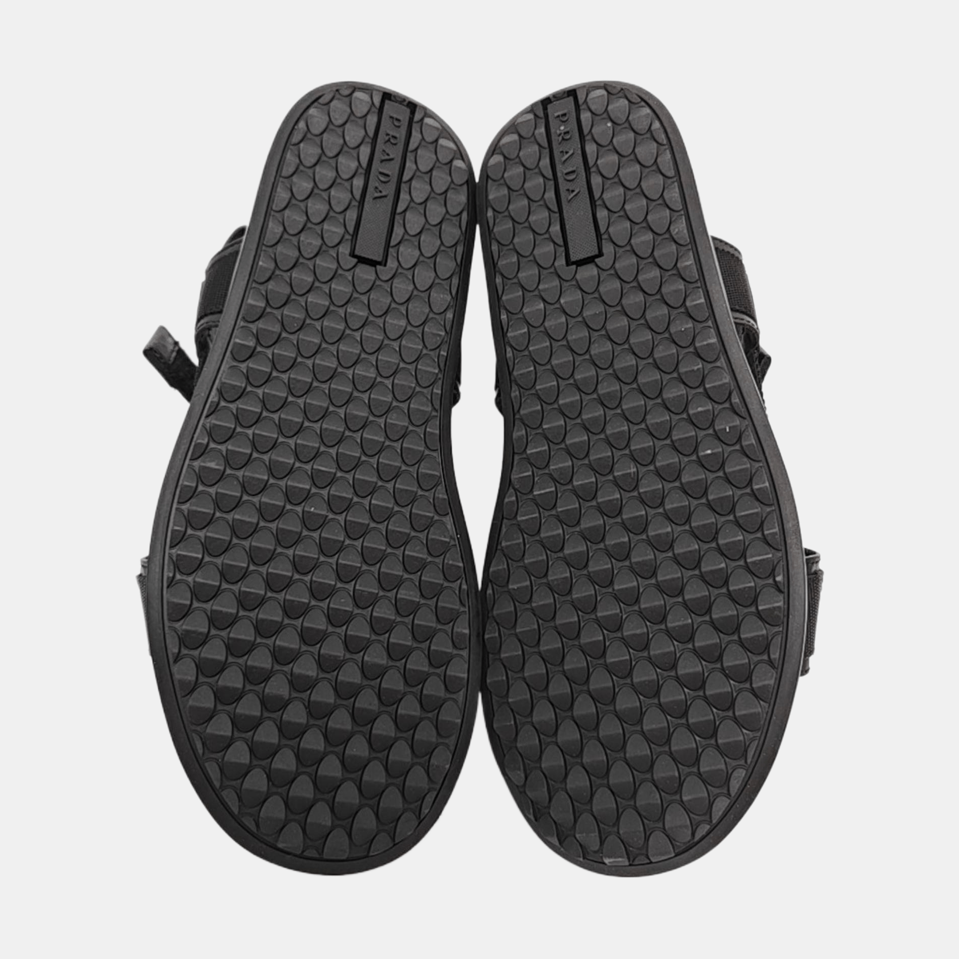 Prada Prada Black Leather Webbing Sandals US 7 Size US 7 / EU 40 - 5 Thumbnail