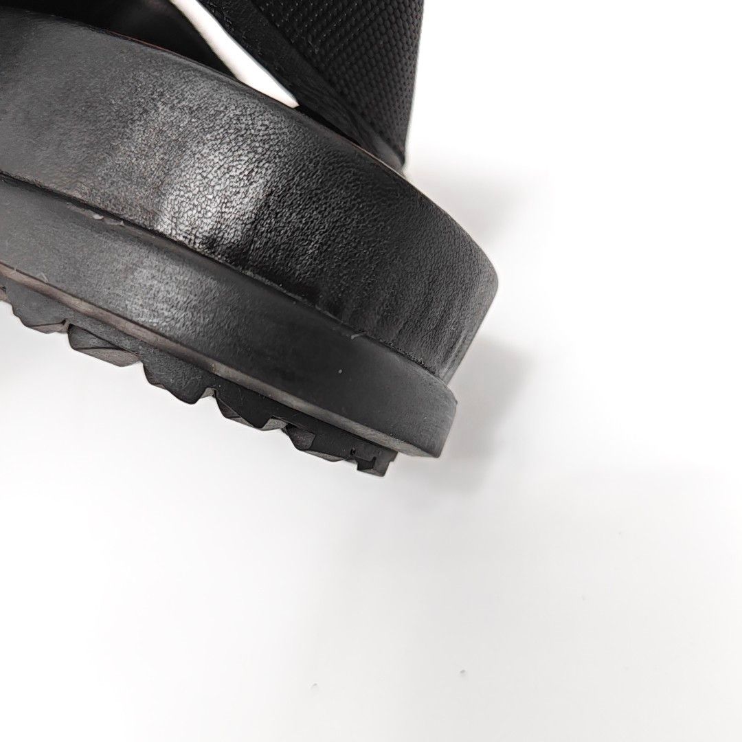 Prada Prada Black Leather Webbing Sandals US 7 Size US 7 / EU 40 - 10 Thumbnail