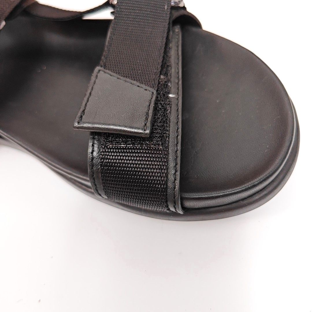 Prada Prada Black Leather Webbing Sandals US 7 Size US 7 / EU 40 - 9 Thumbnail