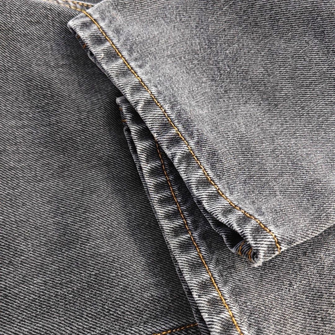 Gucci GUCCI Embroidered Grey Denim Jeans 34 Size US 34 / EU 50 - 9 Thumbnail