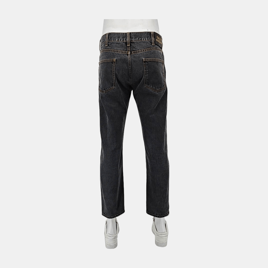Gucci GUCCI Embroidered Grey Denim Jeans 34 Size US 34 / EU 50 - 2 Thumbnail
