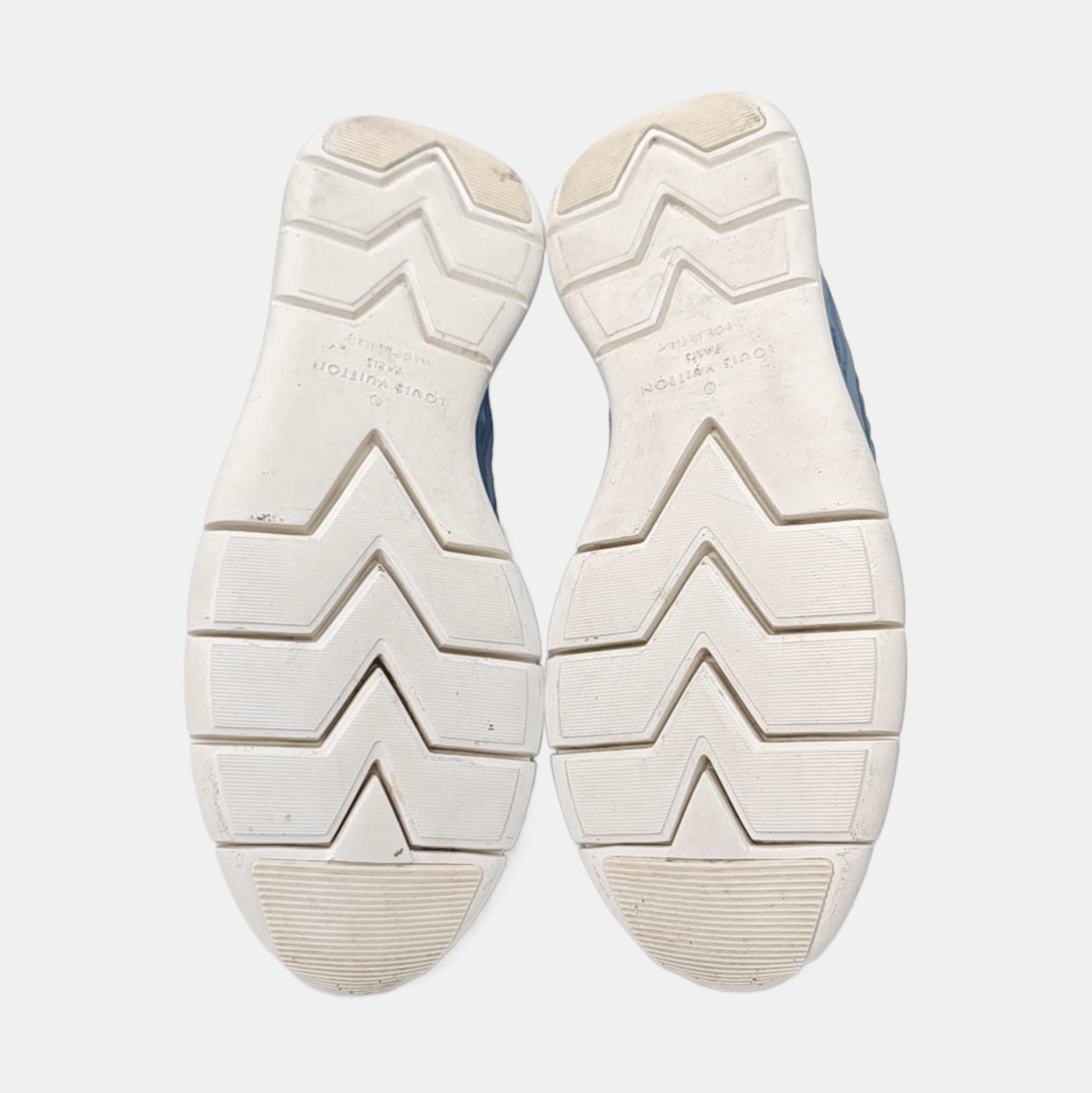 Louis Vuitton Louis Vuitton Monogram Denim Low-Top Sneakers 41.5 Size US 8.5 / EU 41-42 - 5 Thumbnail