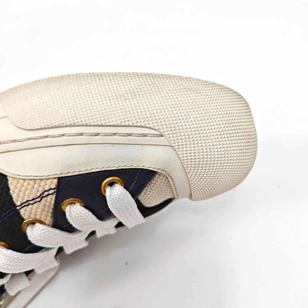 Gucci Gucci Striped Canvas Low-Top Sneakers US 9.5 Size US 8 / EU 41 - 9 Thumbnail