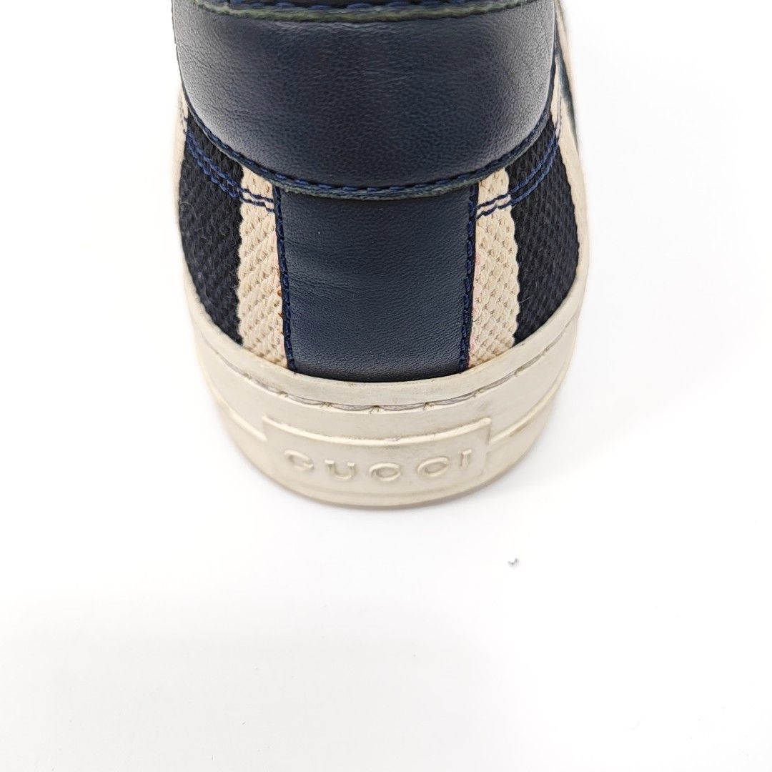 Gucci Gucci Striped Canvas Low-Top Sneakers US 9.5 Size US 8 / EU 41 - 10 Thumbnail