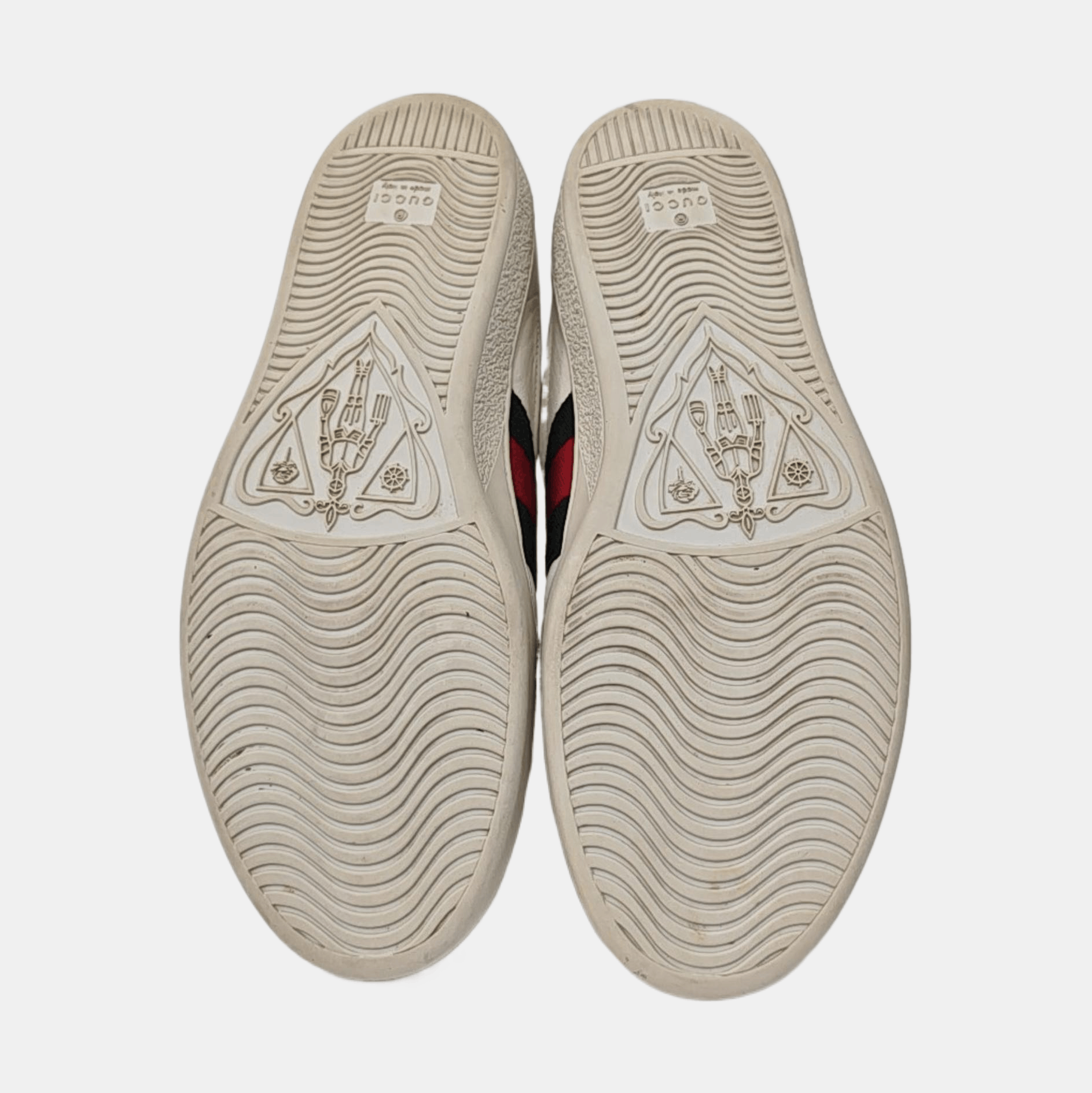 Gucci Gucci Animal Patch Leather Sneakers UK 8.5 Size US 8.5 / EU 41-42 - 5 Thumbnail