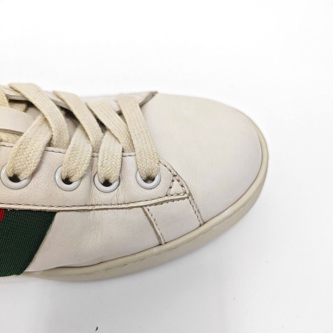 Gucci Gucci Animal Patch Leather Sneakers UK 8.5 Size US 8.5 / EU 41-42 - 8 Thumbnail