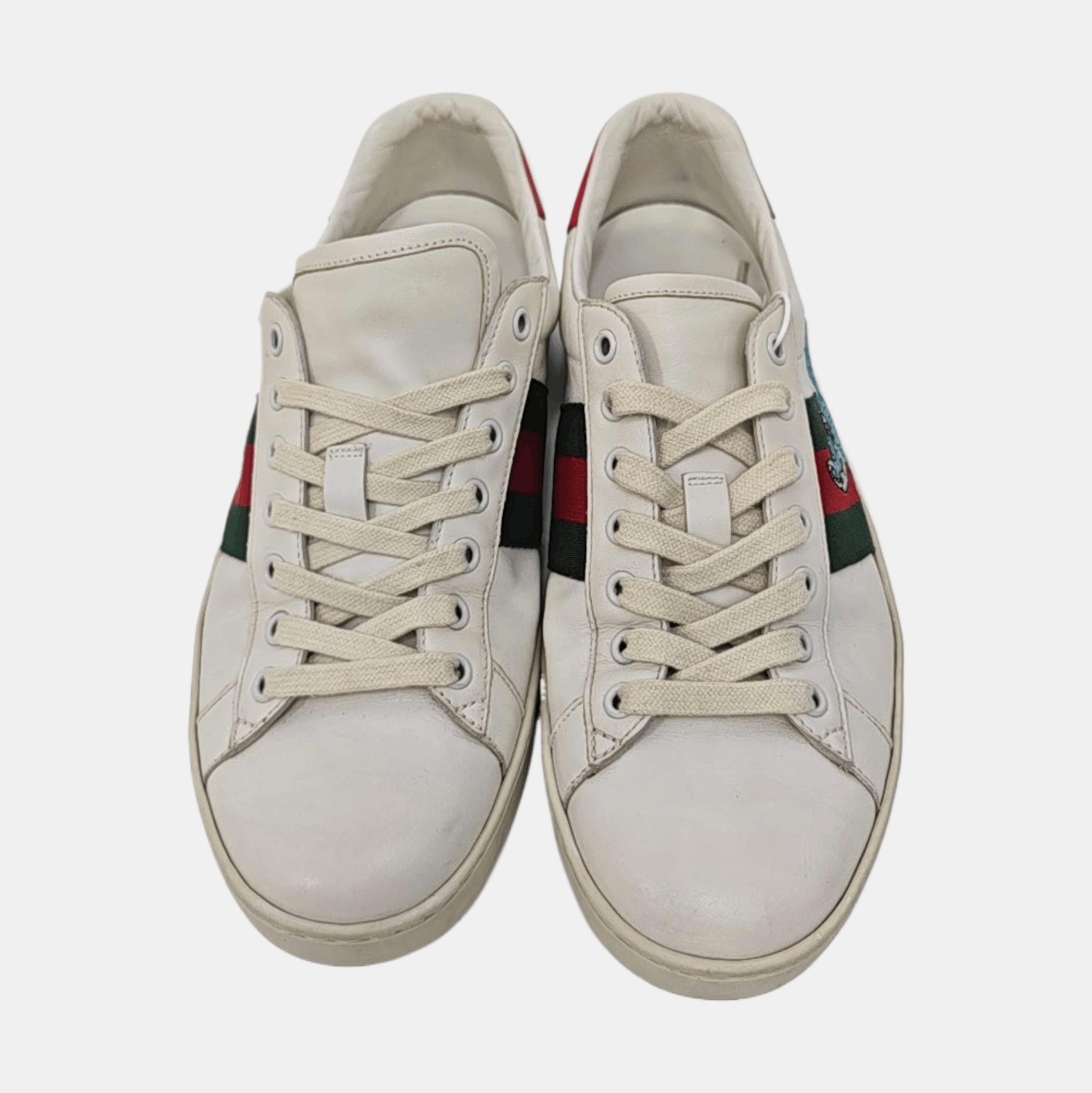 Gucci Gucci Animal Patch Leather Sneakers UK 8.5 Size US 8.5 / EU 41-42 - 3 Thumbnail
