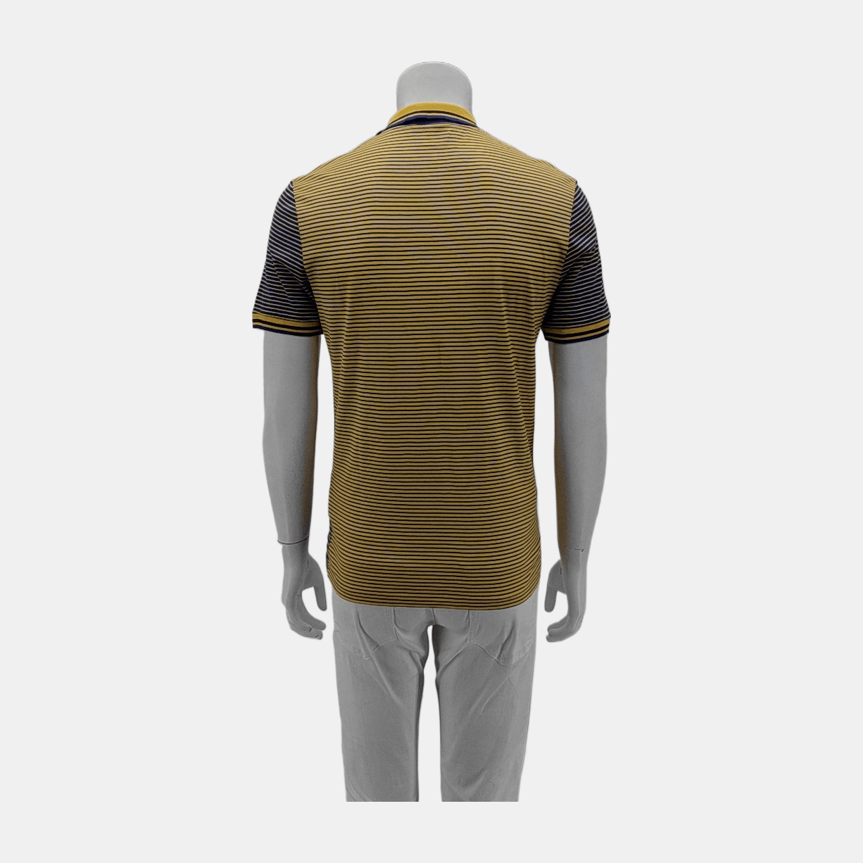 Gucci Gucci Striped Cotton Polo Shirt US XL Size US XL / EU 56 / 4 - 2 Thumbnail