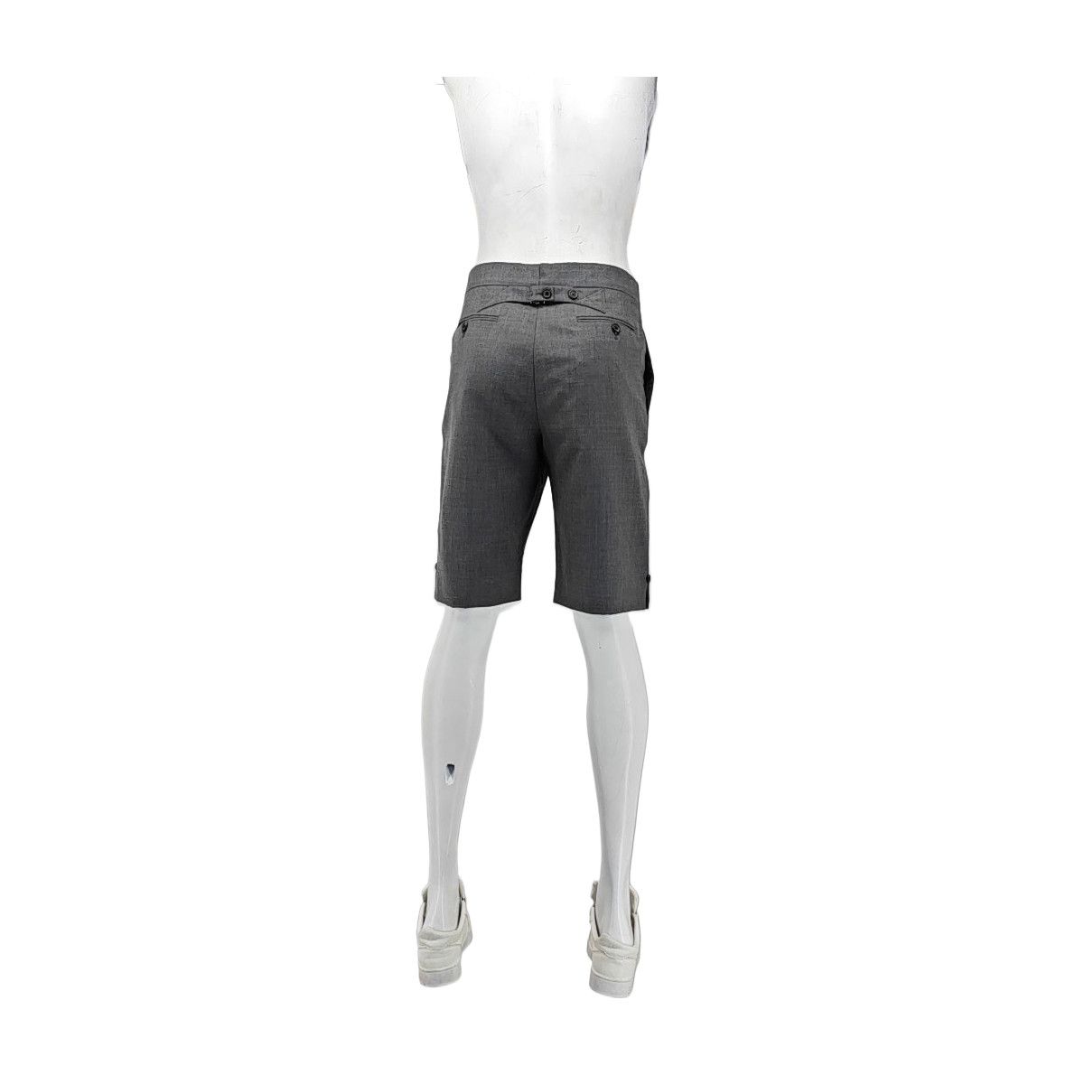 Thom Browne Thom Browne Grey Wool Shorts Size 32 Size US 32 / EU 48 - 2 Thumbnail