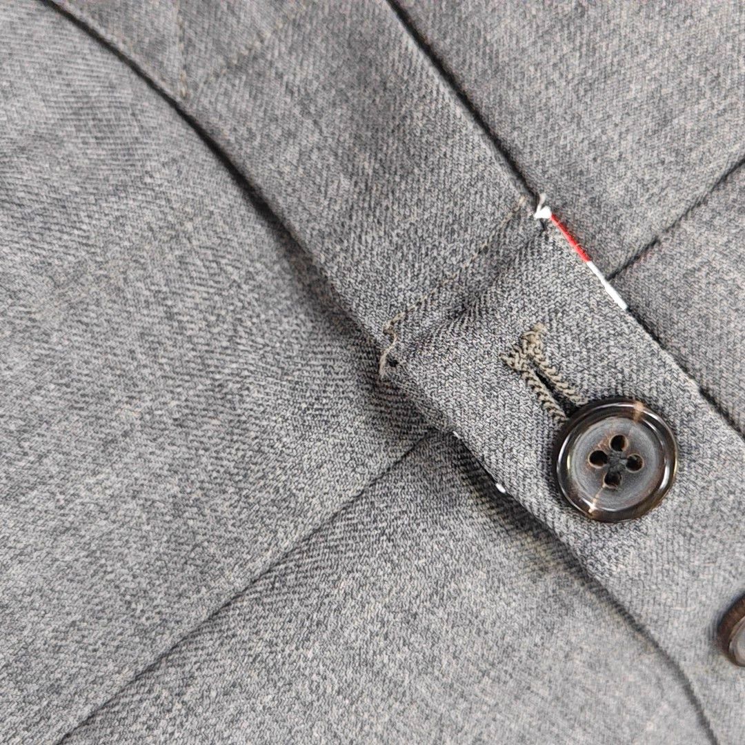 Thom Browne Thom Browne Grey Wool Shorts Size 32 Size US 32 / EU 48 - 5 Thumbnail