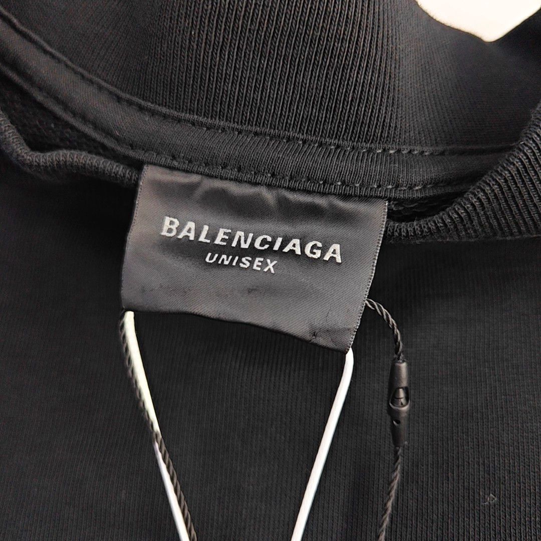 Balenciaga Balenciaga Logo Print Cotton Sweatshirt Size 1 Size US S / EU 44-46 / 1 - 6 Thumbnail