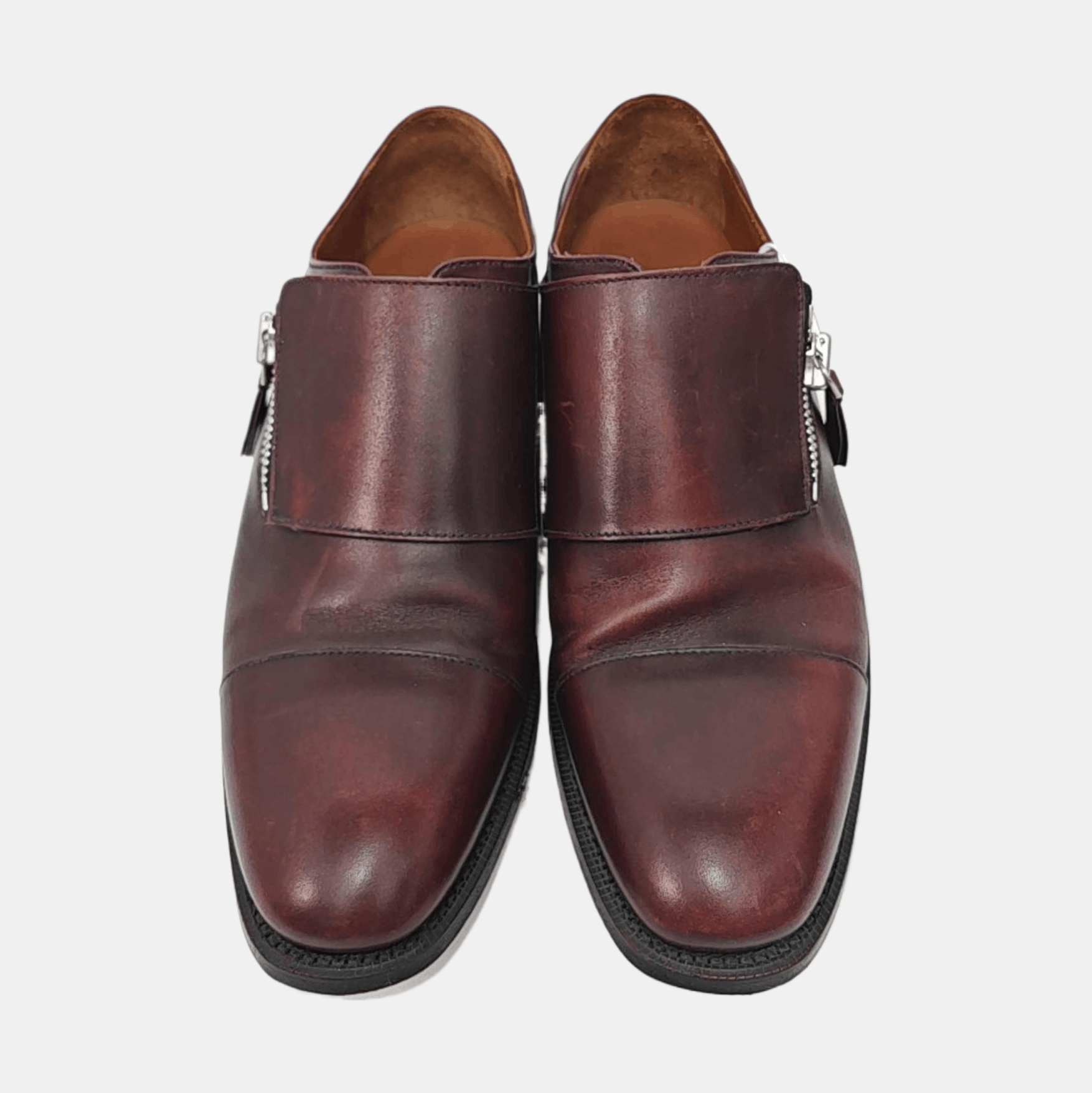Givenchy Givenchy Zipper Detail Leather Formal Shoes 41 Size US 8 / EU 41 - 3 Thumbnail