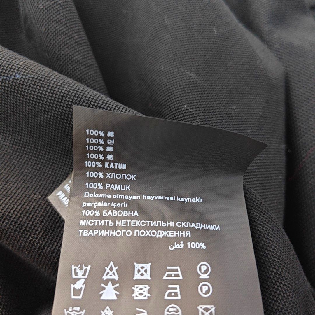 Prada Prada Pique Cotton Polo Shirt XS Size US XS / EU 42 / 0 - 3 Thumbnail