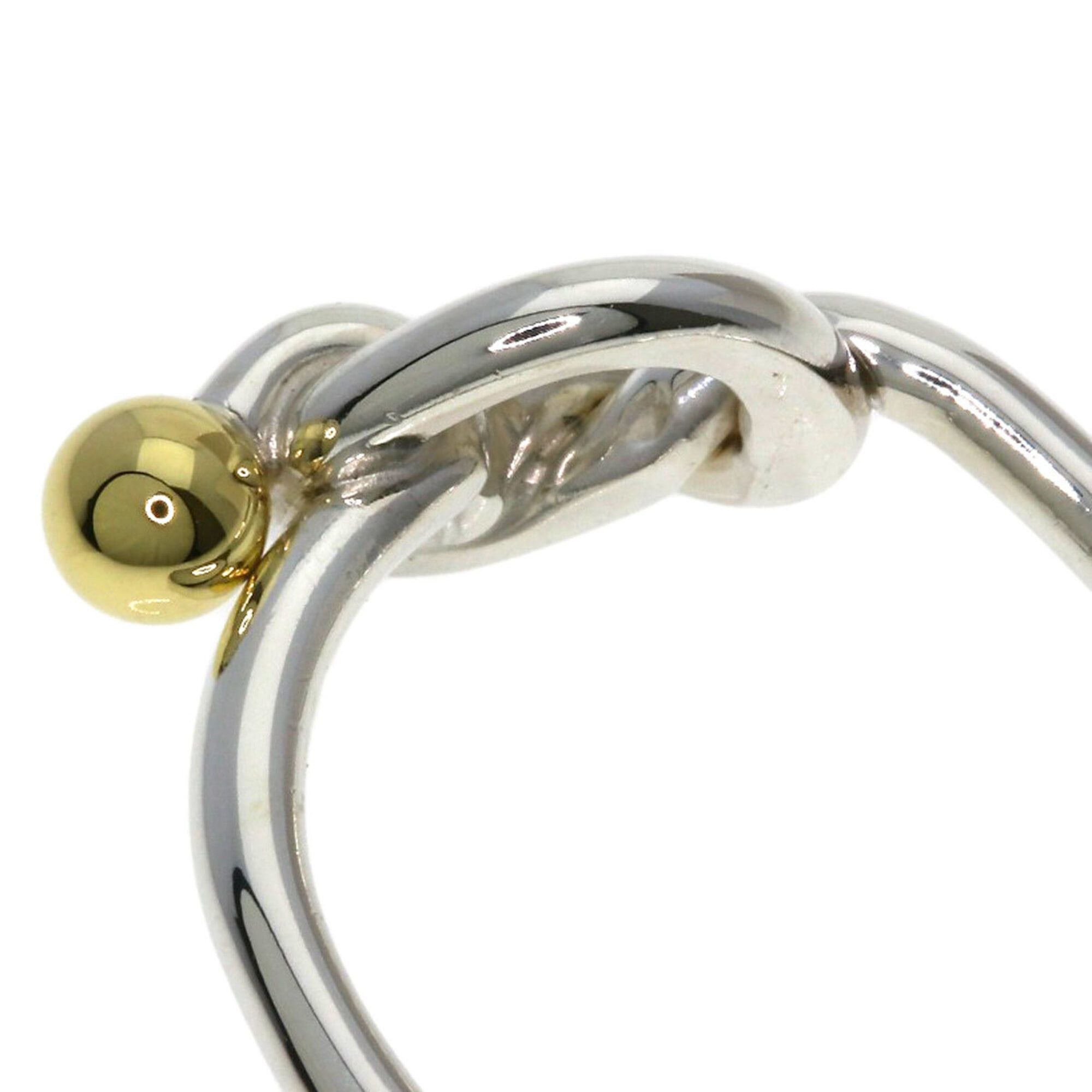 Tiffany & Co. Tiffany & Co. Love Knot Ring, Silver/18K Yellow Gold, Women's. Size ONE SIZE - 8 Thumbnail