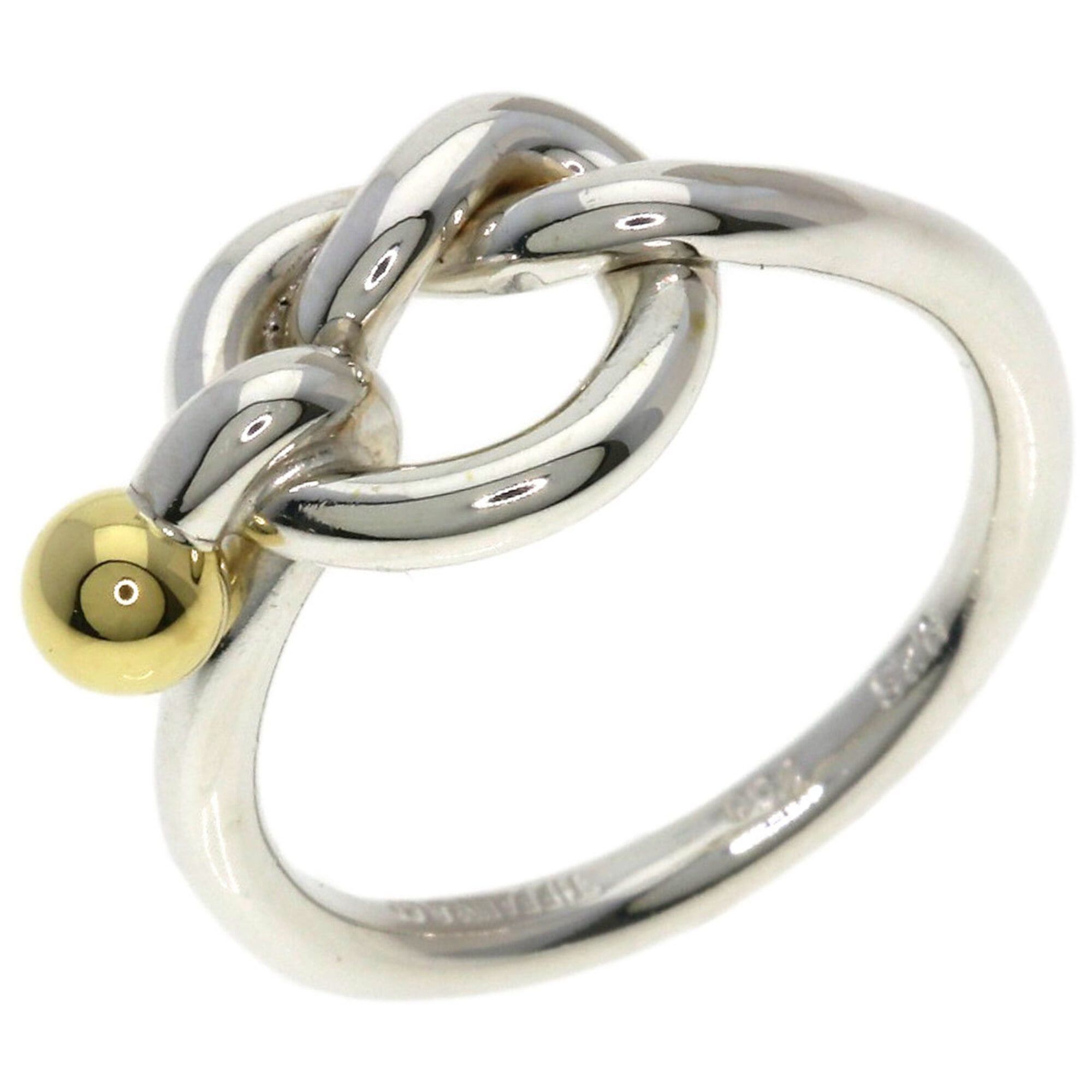 Tiffany & Co. Tiffany & Co. Love Knot Ring, Silver/18K Yellow Gold, Women's. Size ONE SIZE - 2 Thumbnail