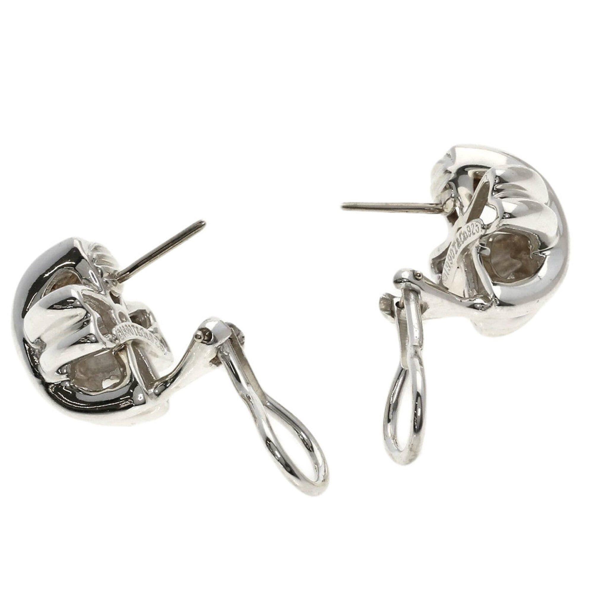 Tiffany & Co. Tiffany & Co. Signature Earrings, Silver, Women's. Size ONE SIZE - 4 Thumbnail