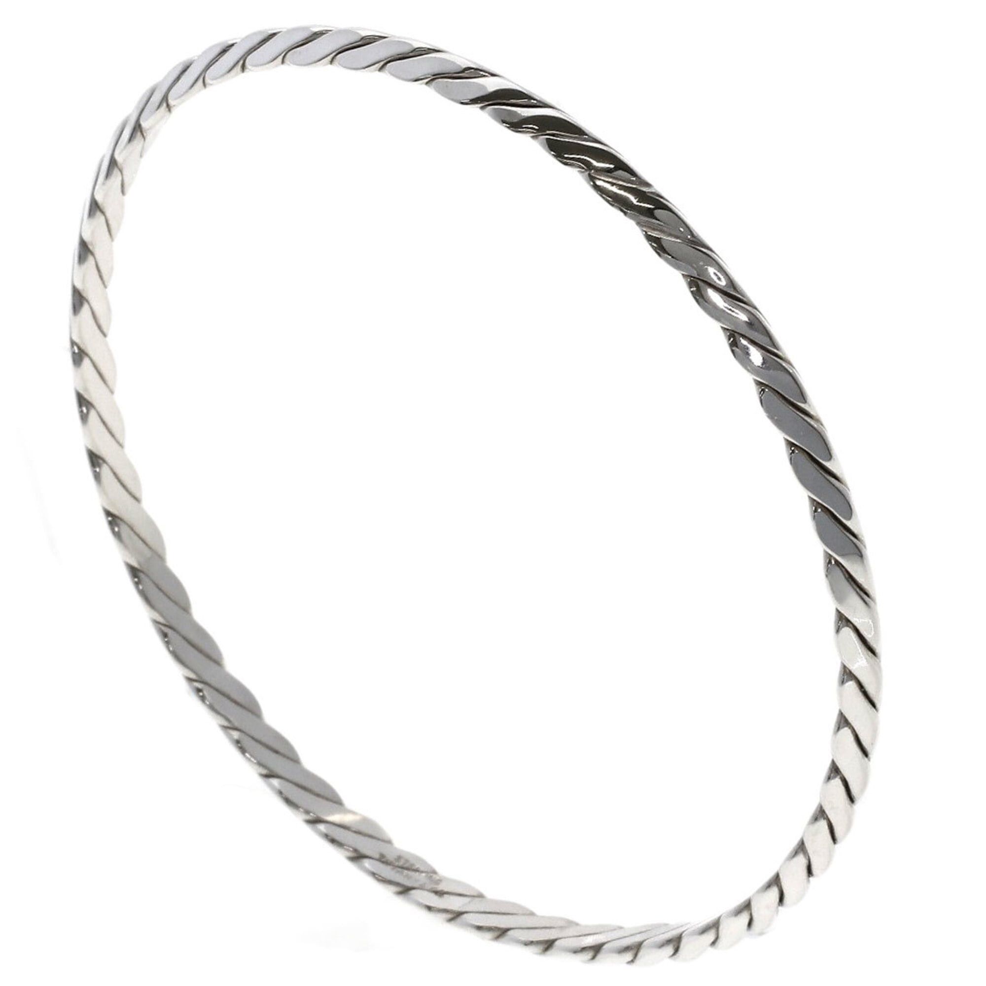 Tiffany & Co. Tiffany & Co. Twist Bangle Bracelet, Silver, Women's. Size ONE SIZE - 2 Thumbnail