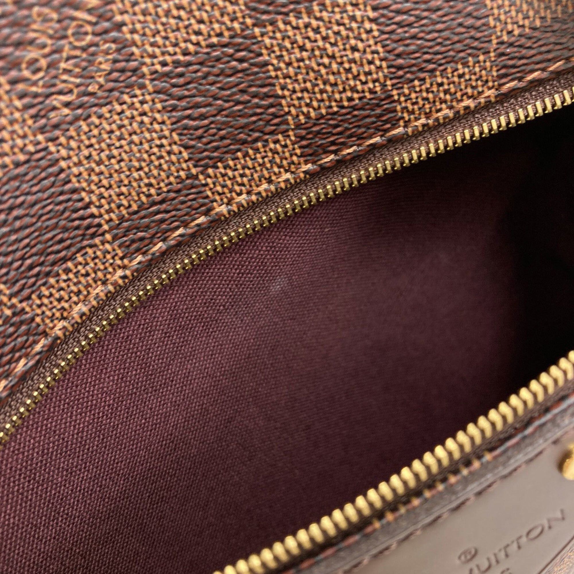 Louis Vuitton Louis Vuitton N41012 Iena PM Tote Bag, Damier Canvas, Women's LOUIS VUITTON Size ONE SIZE - 12 Thumbnail