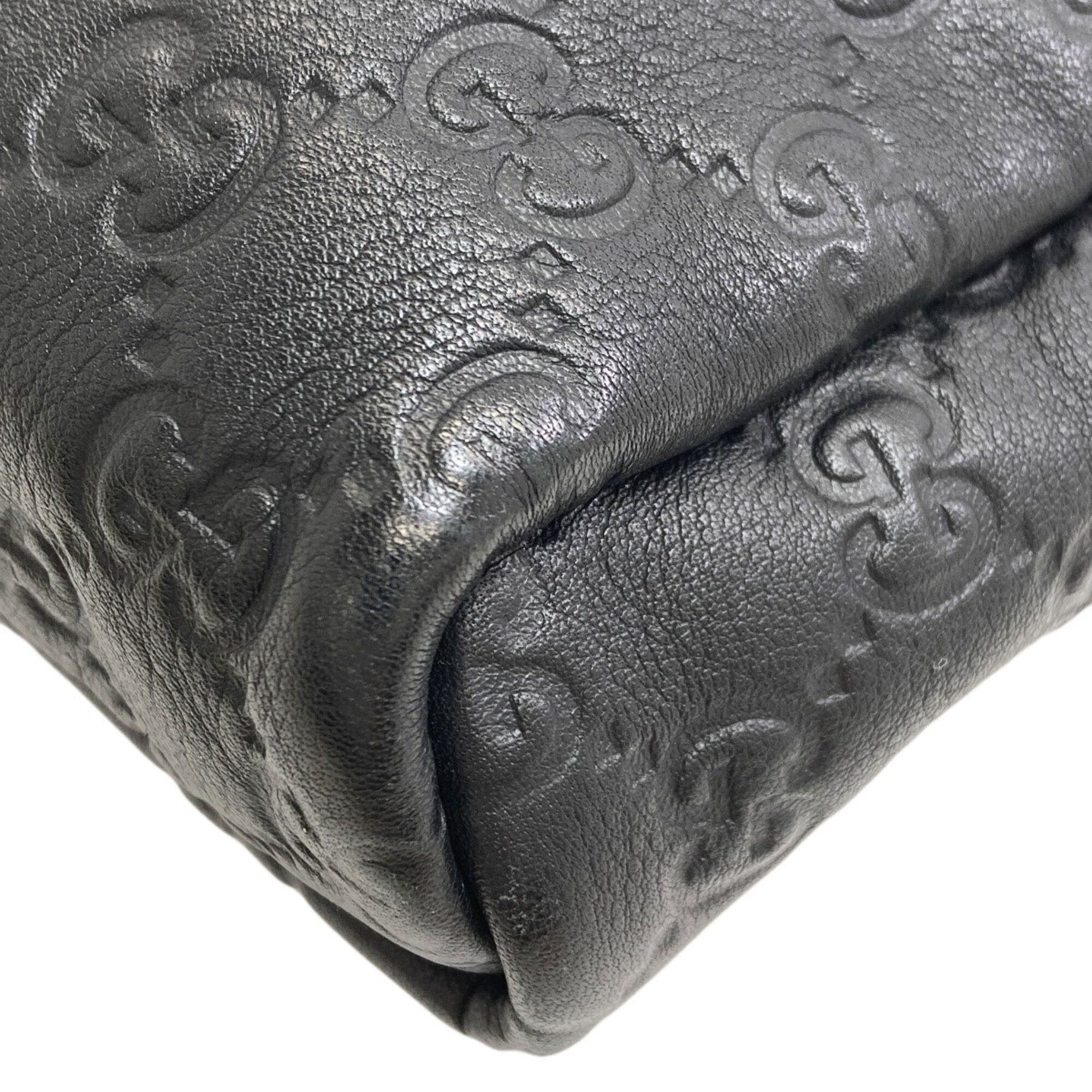Gucci Gucci 223666 GG Signature Shima Shoulder Bag Calfskin Women's GUCCI Size ONE SIZE - 17 Thumbnail