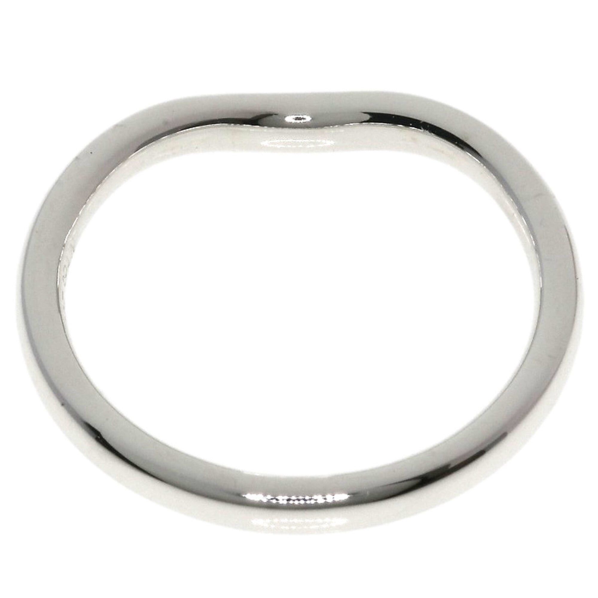 Tiffany & Co. Tiffany & Co. Curved Ring, Silver, Women's Ring Size ONE SIZE - 4 Thumbnail