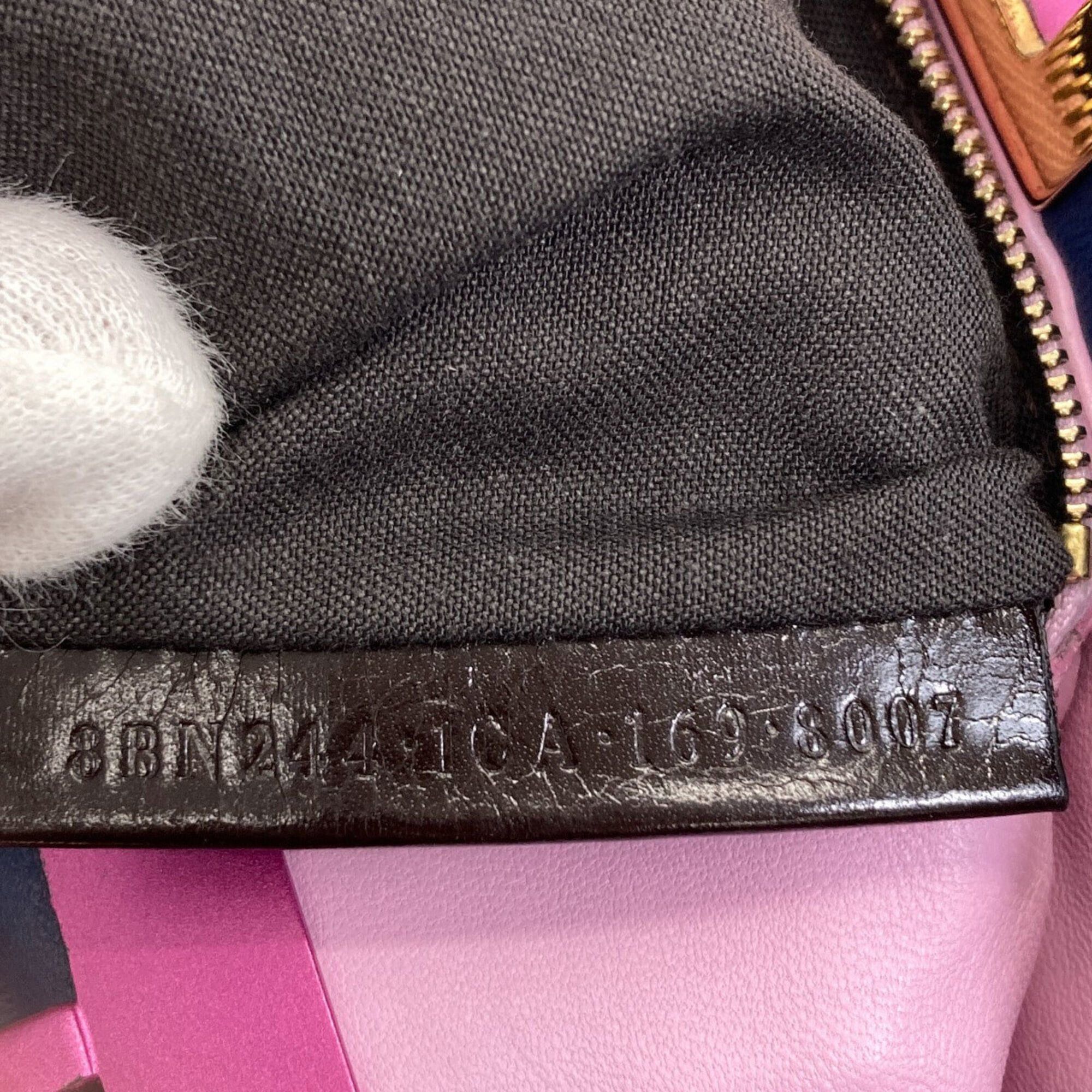 Fendi Fendi Peekaboo Mini 2-Way Handbag, Calfskin, Women's FENDI Size ONE SIZE - 8 Thumbnail