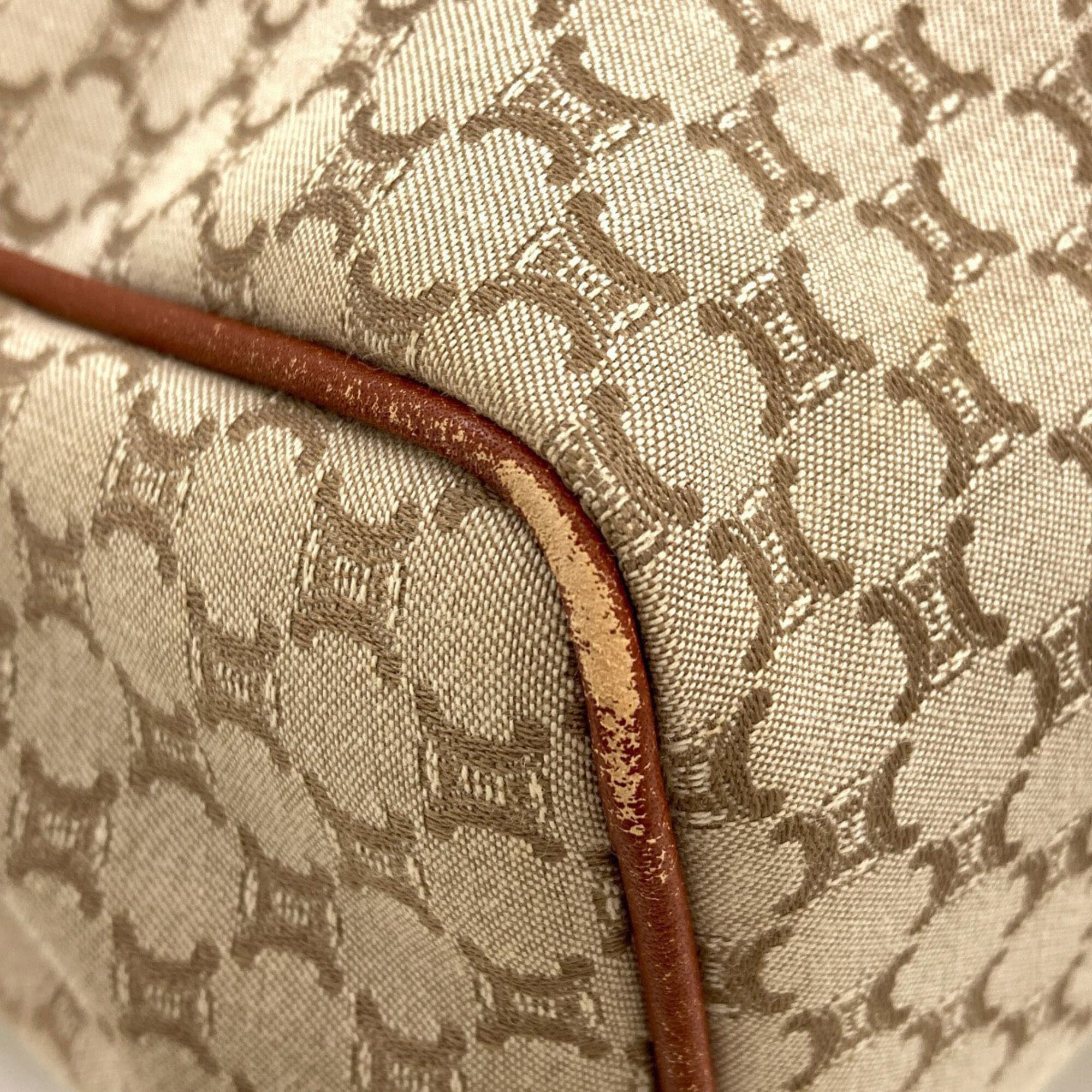 Celine Celine Macadam Pattern Handbag, Canvas/Leather, Women's CELINE Size ONE SIZE - 21 Thumbnail