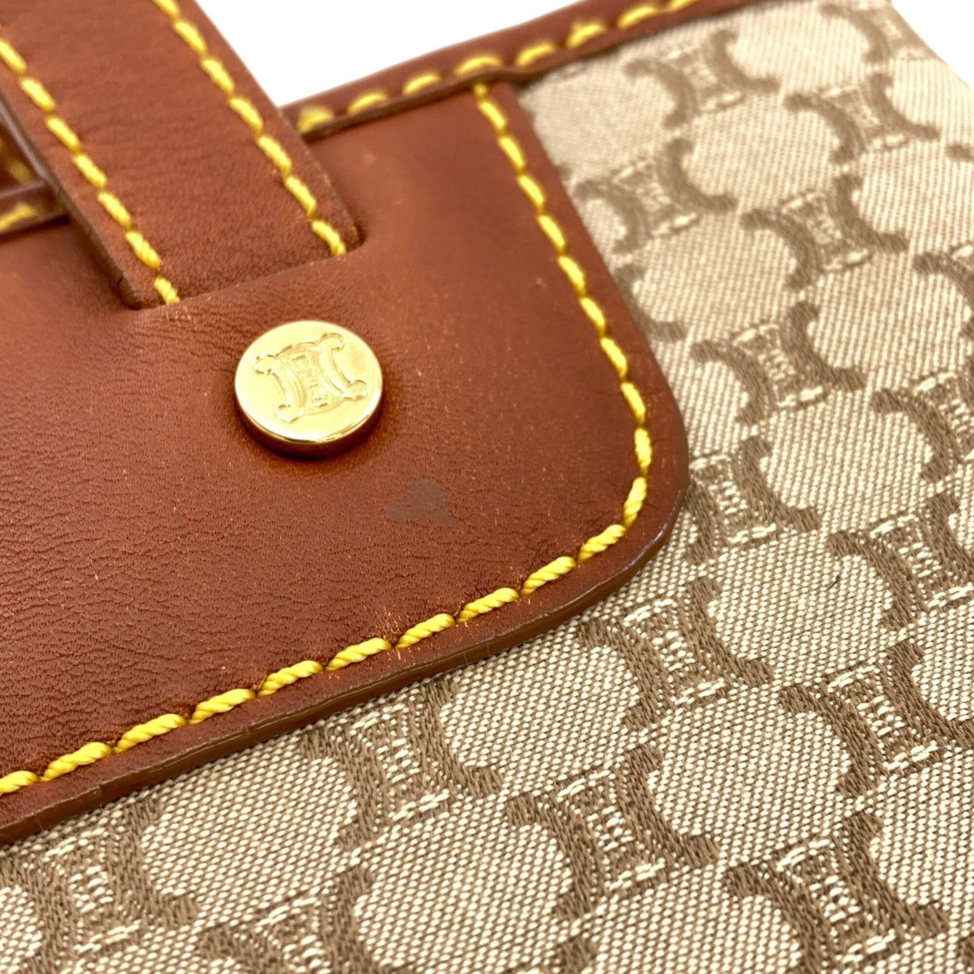 Celine Celine Macadam Pattern Handbag, Canvas/Leather, Women's CELINE Size ONE SIZE - 15 Thumbnail