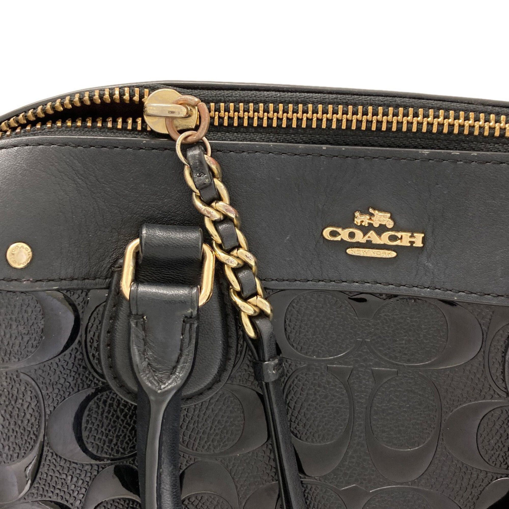 Coach Coach F11920 Signature 2-Way Handbag Leather Women's COACH Size ONE SIZE - 18 Thumbnail