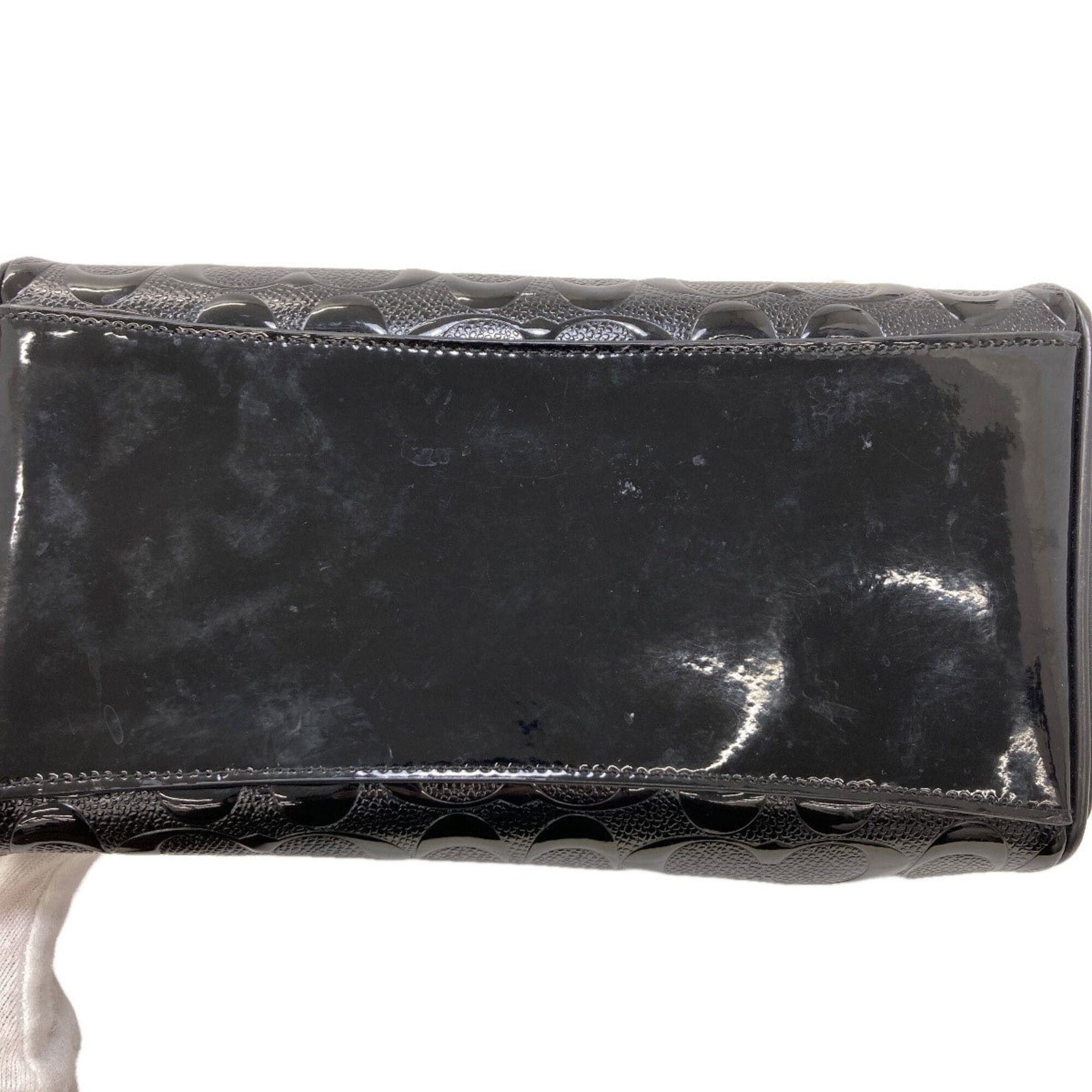 Coach Coach F11920 Signature 2-Way Handbag Leather Women's COACH Size ONE SIZE - 14 Thumbnail