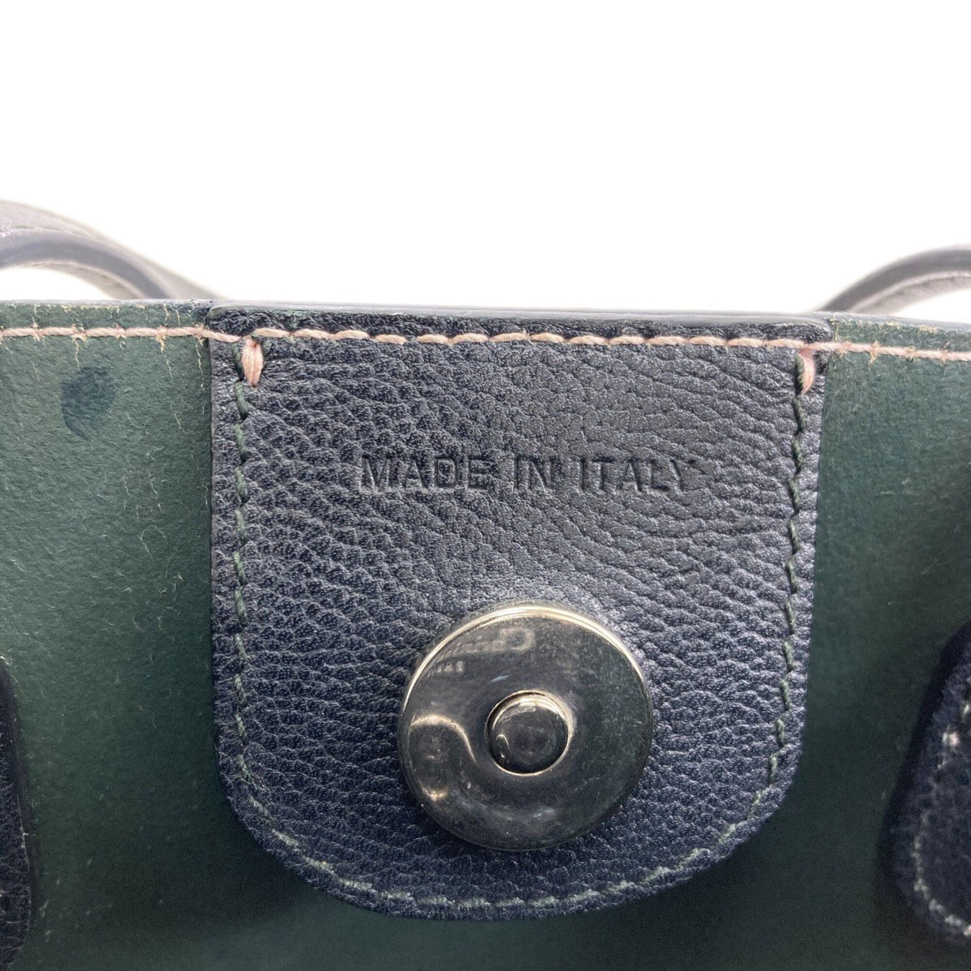 Dior Christian Dior Blossom 2-Way Handbag, Leather, Women's Size ONE SIZE - 8 Thumbnail