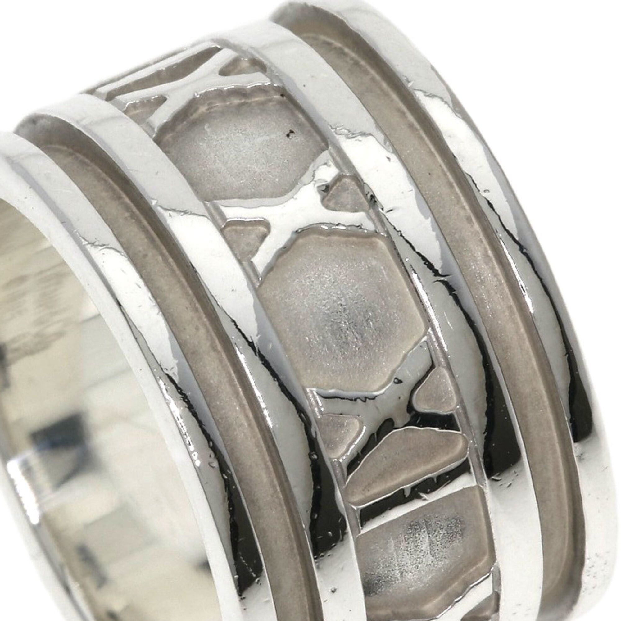 Tiffany & Co. Tiffany & Co. Atlas Wide Ring, Silver, Women's. Size ONE SIZE - 9 Thumbnail