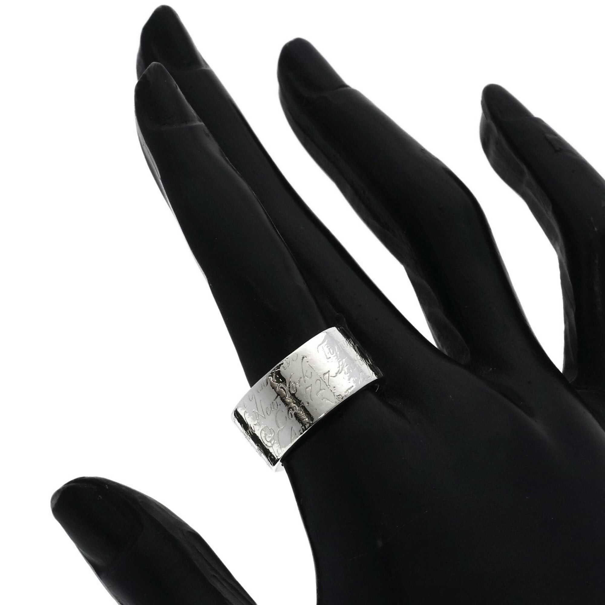 Tiffany & Co. Tiffany & Co. Notes Wide Ring, Silver, Women's Ring Size ONE SIZE - 5 Thumbnail